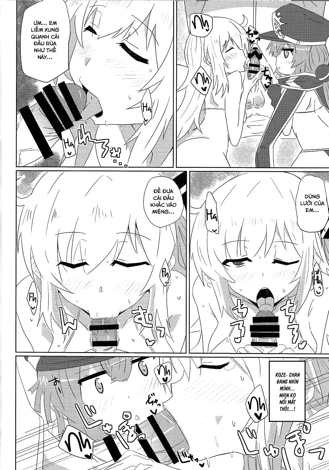 HentaiVN.net - Ảnh 12 - Sentou Echiechi Jutsushiki [Sky Striker Lewd Maneuver] - Chap 1