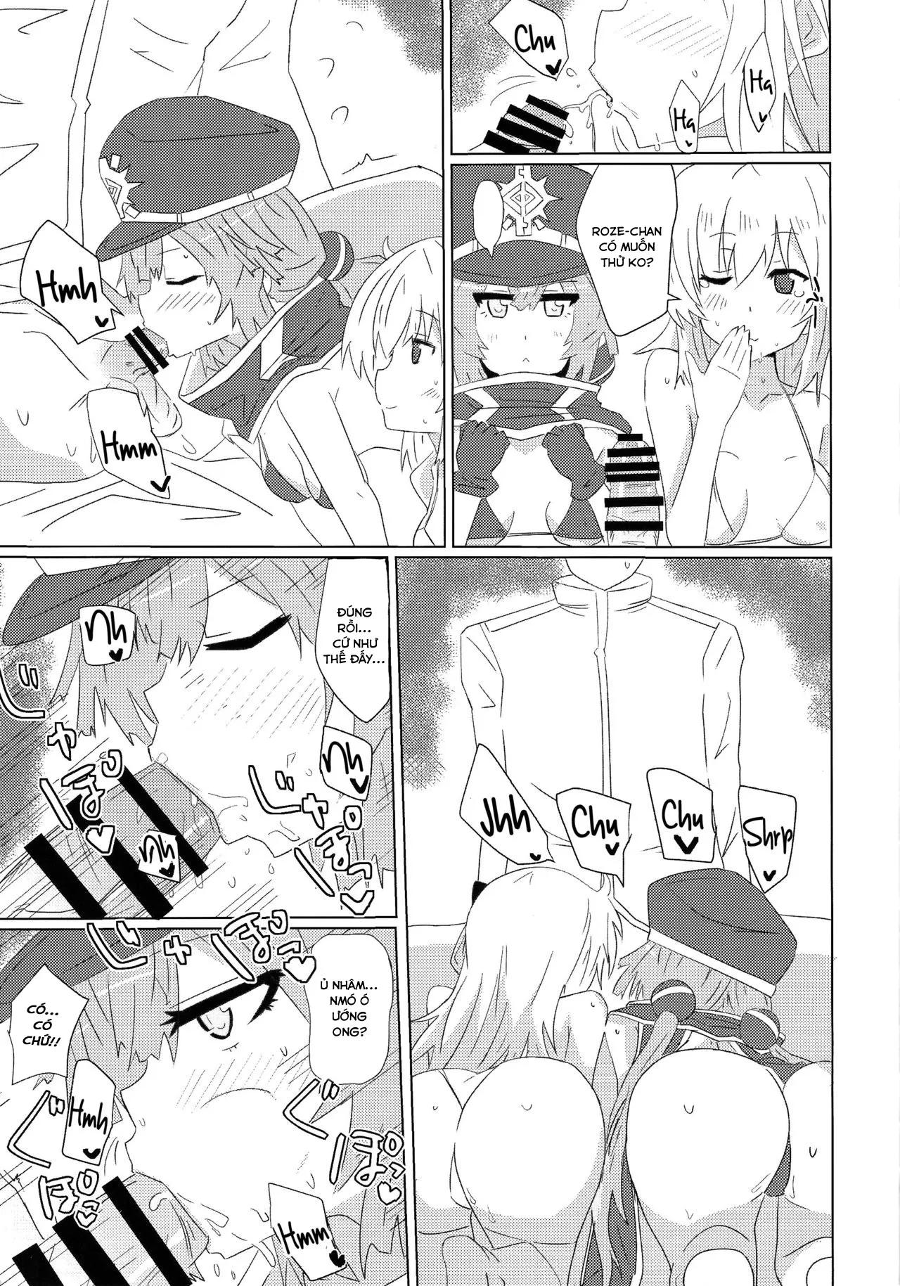 HentaiVN.net - Ảnh 13 - Sentou Echiechi Jutsushiki [Sky Striker Lewd Maneuver] - Chap 1