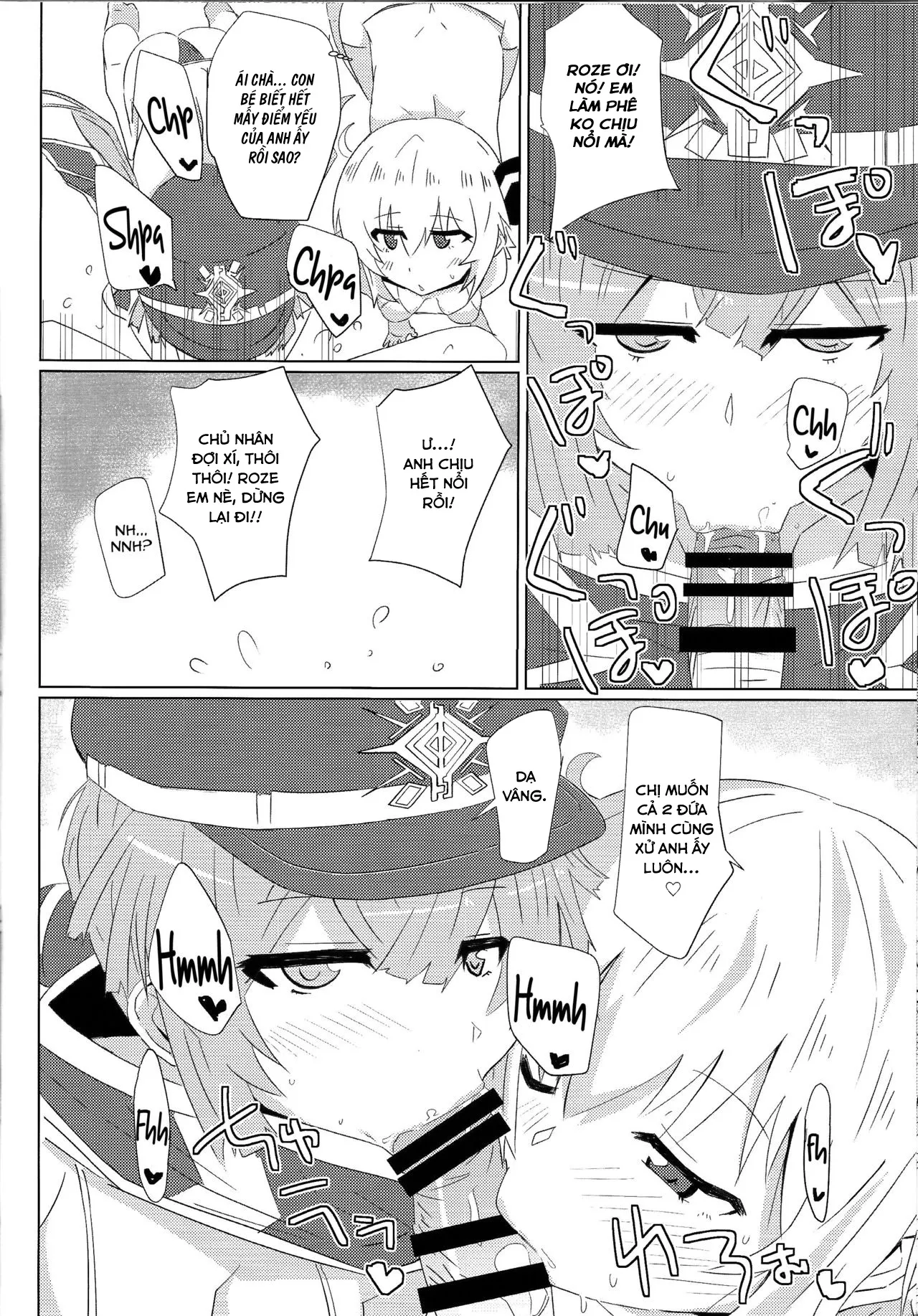 HentaiVN.net - Ảnh 14 - Sentou Echiechi Jutsushiki [Sky Striker Lewd Maneuver] - Chap 1
