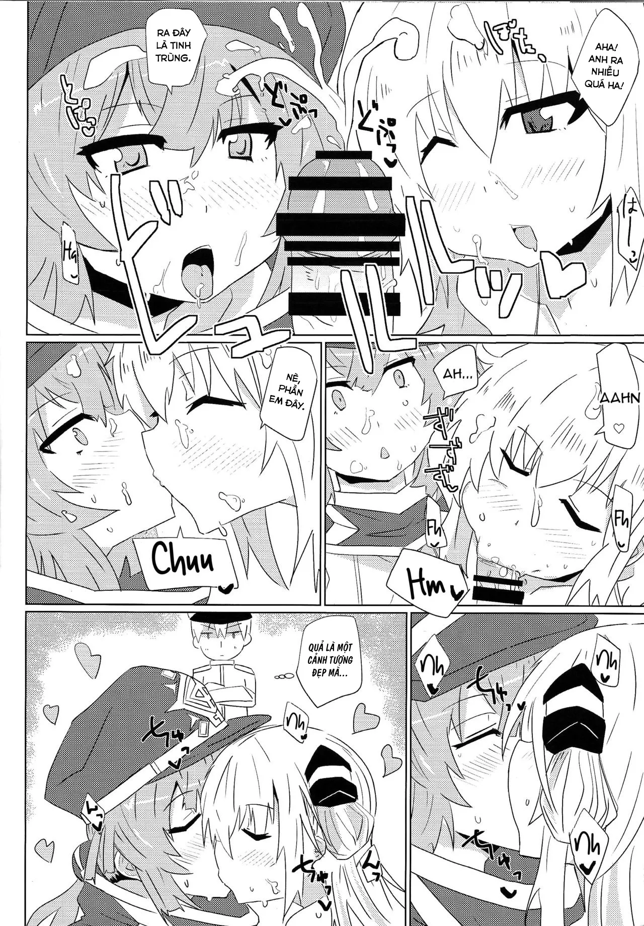 HentaiVN.net - Ảnh 16 - Sentou Echiechi Jutsushiki [Sky Striker Lewd Maneuver] - Chap 1