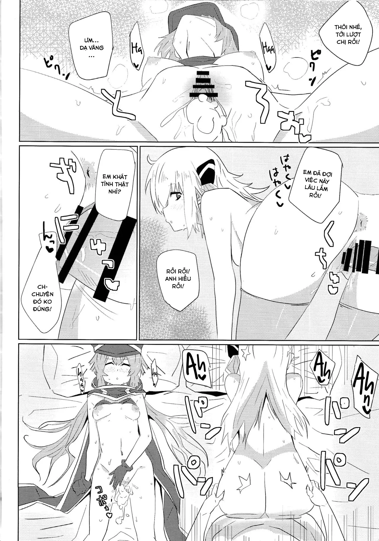 HentaiVN.net - Ảnh 20 - Sentou Echiechi Jutsushiki [Sky Striker Lewd Maneuver] - Chap 1
