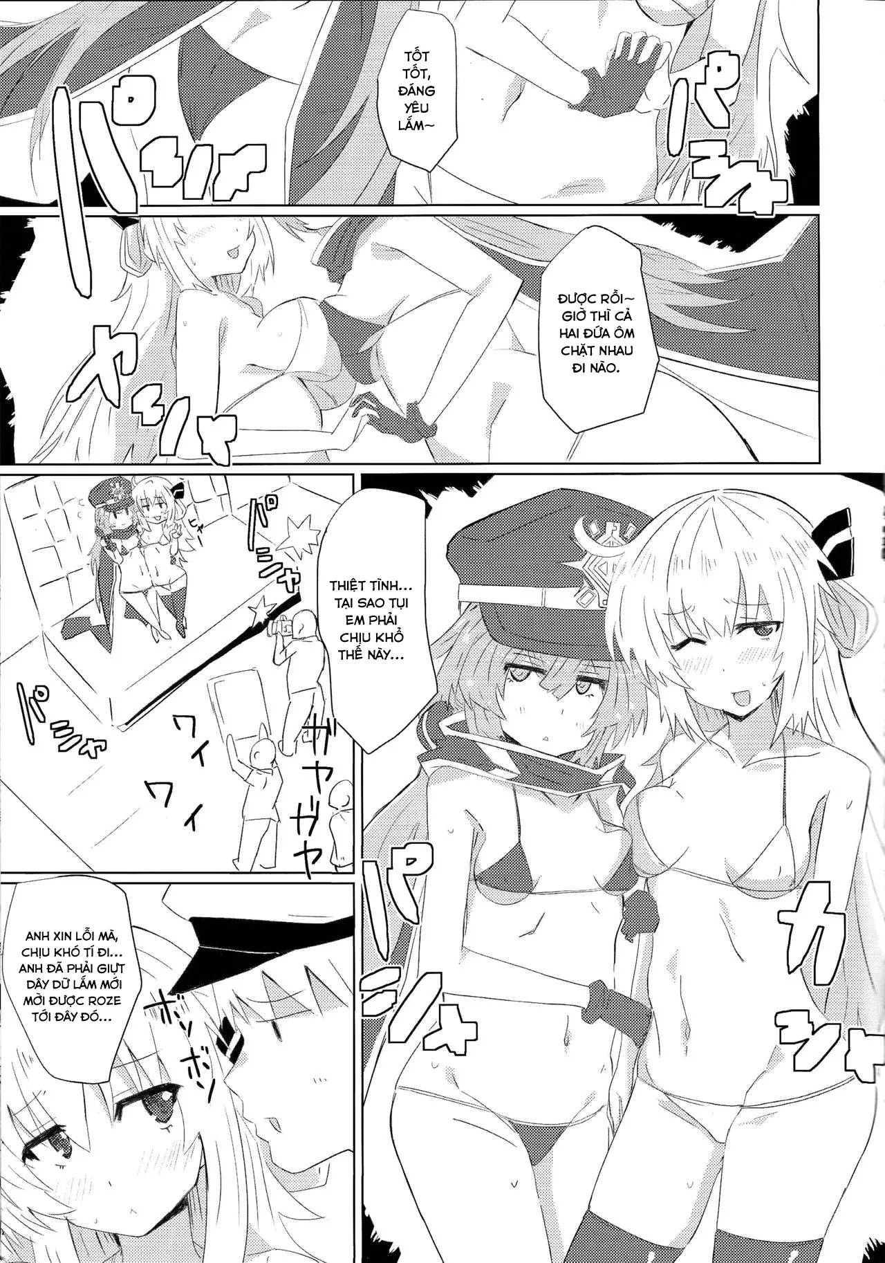 HentaiVN.net - Ảnh 7 - Sentou Echiechi Jutsushiki [Sky Striker Lewd Maneuver] - Chap 1