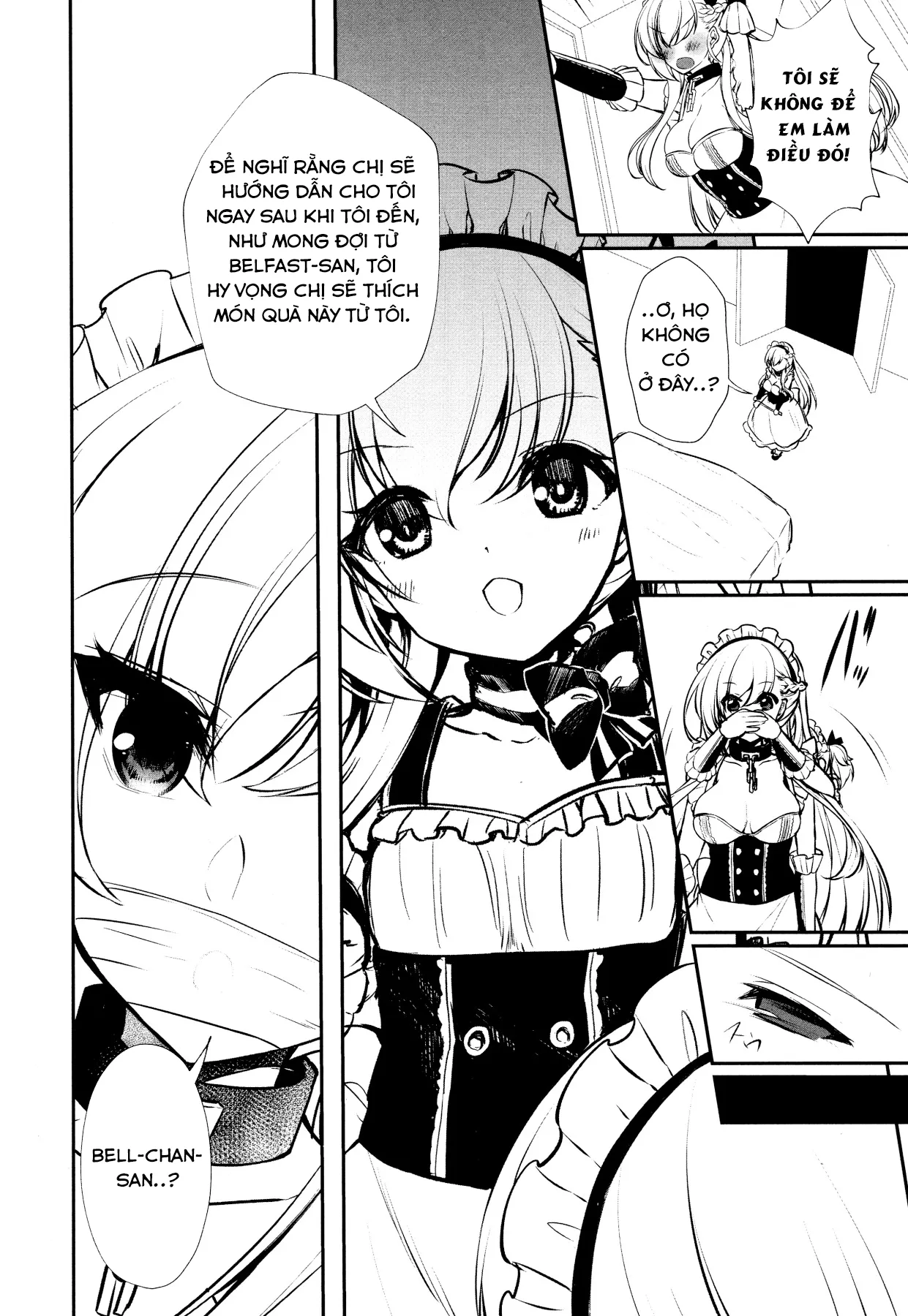 HentaiVN.net - Ảnh 11 - My name's Belfast, Master (Azur Lane) [Belfast desu, Goshujin-sama.] - Chap 1