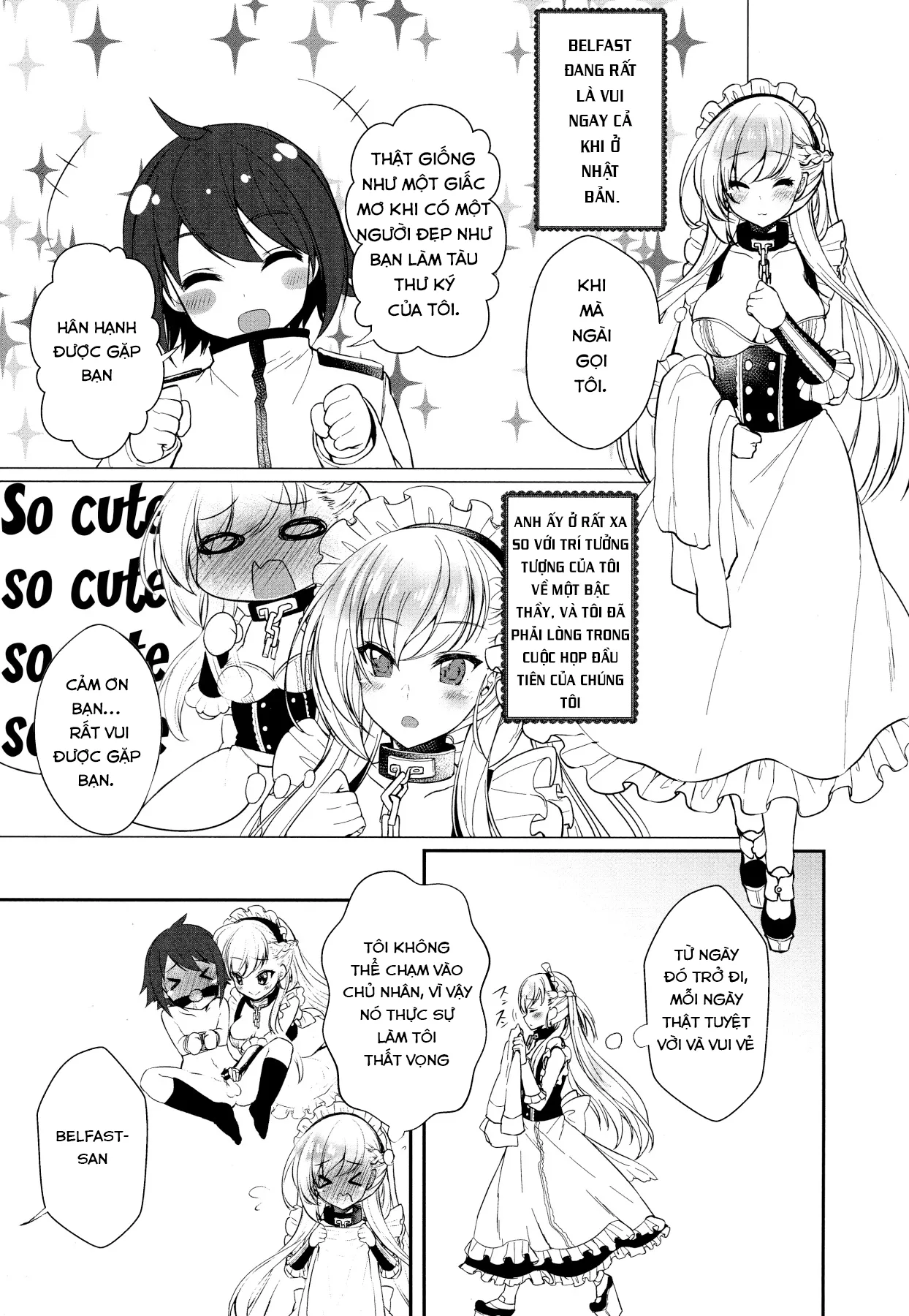HentaiVN.net - Ảnh 6 - My name's Belfast, Master (Azur Lane) [Belfast desu, Goshujin-sama.] - Chap 1