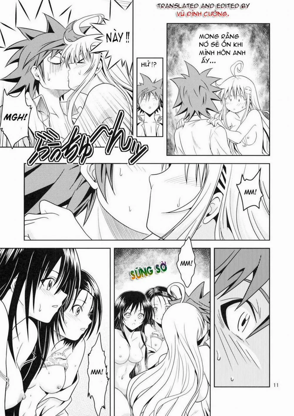 HentaiVN.net - Ảnh 10 - Anoko-tachi ga Taihen na Koto ni Nattemasu 2 (To Love-Ru) - Chap 1
