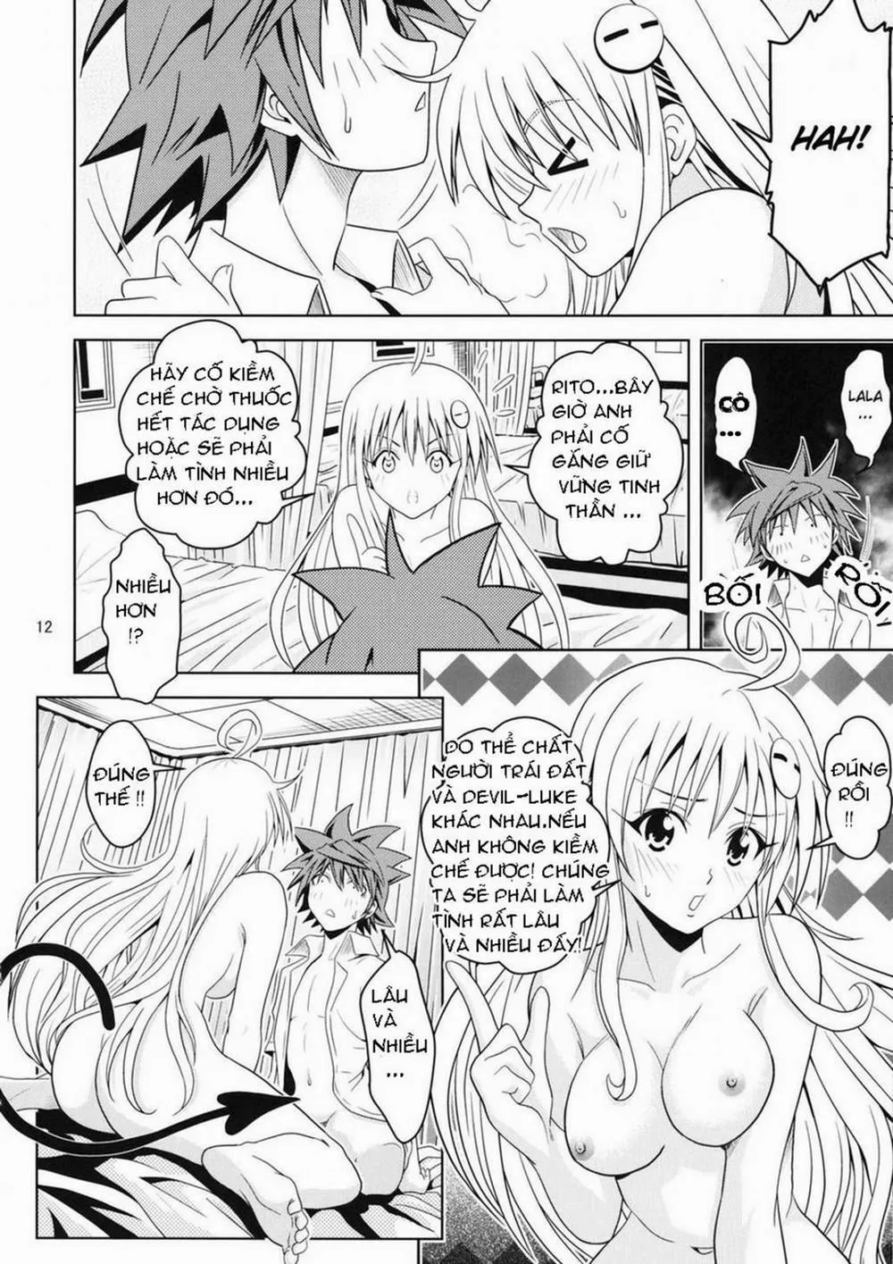 HentaiVN.net - Ảnh 11 - Anoko-tachi ga Taihen na Koto ni Nattemasu 2 (To Love-Ru) - Chap 1