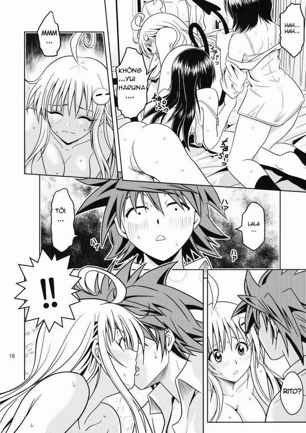 HentaiVN.net - Ảnh 15 - Anoko-tachi ga Taihen na Koto ni Nattemasu 2 (To Love-Ru) - Chap 1