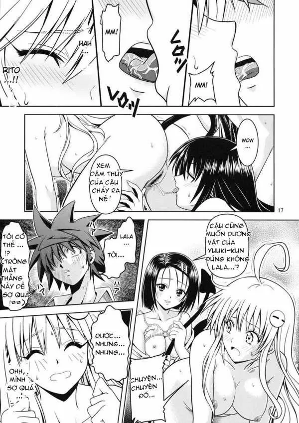 HentaiVN.net - Ảnh 16 - Anoko-tachi ga Taihen na Koto ni Nattemasu 2 (To Love-Ru) - Chap 1
