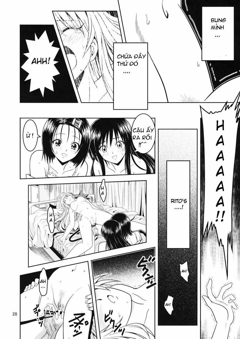 HentaiVN.net - Ảnh 27 - Anoko-tachi ga Taihen na Koto ni Nattemasu 2 (To Love-Ru) - Chap 1