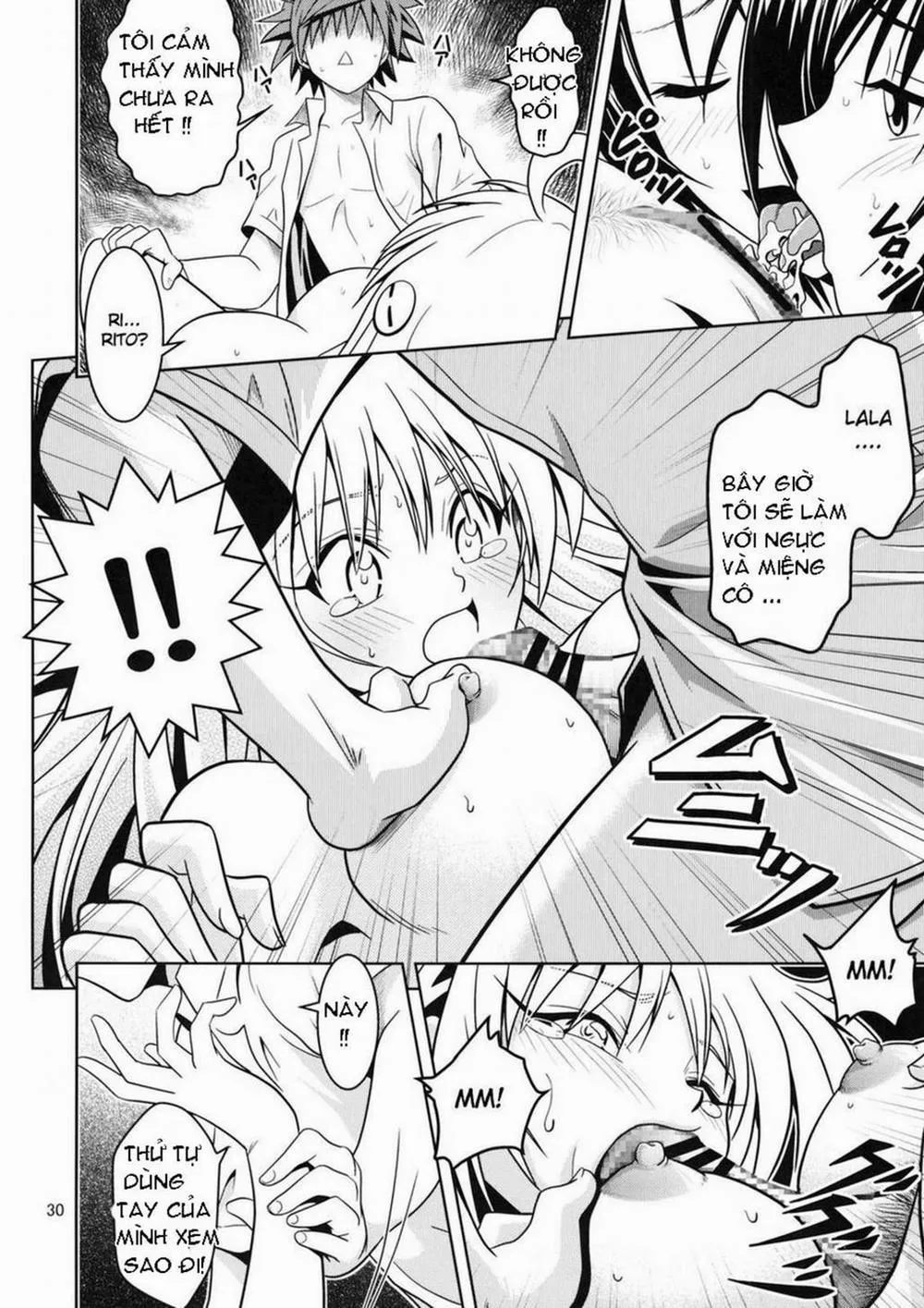 HentaiVN.net - Ảnh 29 - Anoko-tachi ga Taihen na Koto ni Nattemasu 2 (To Love-Ru) - Chap 1