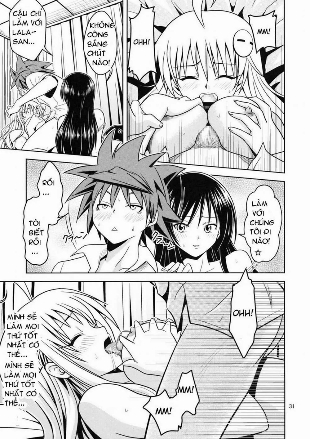 HentaiVN.net - Ảnh 30 - Anoko-tachi ga Taihen na Koto ni Nattemasu 2 (To Love-Ru) - Chap 1