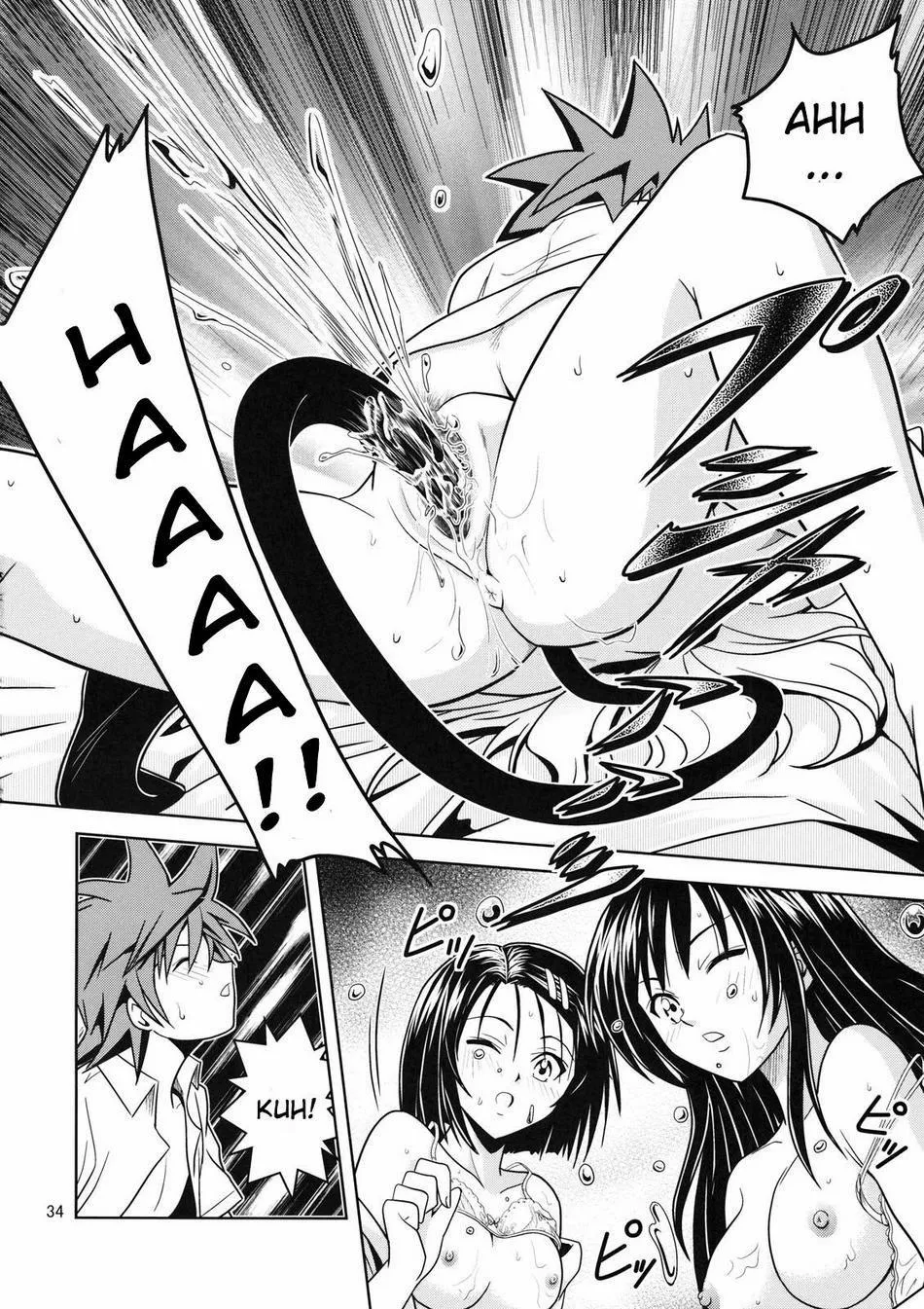 HentaiVN.net - Ảnh 33 - Anoko-tachi ga Taihen na Koto ni Nattemasu 2 (To Love-Ru) - Chap 1