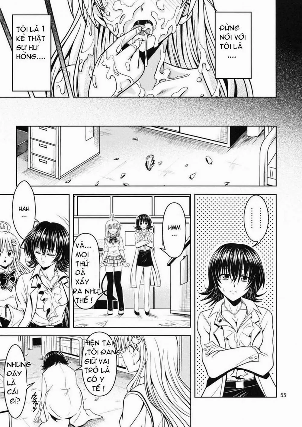 HentaiVN.net - Ảnh 49 - Anoko-tachi ga Taihen na Koto ni Nattemasu 2 (To Love-Ru) - Chap 1