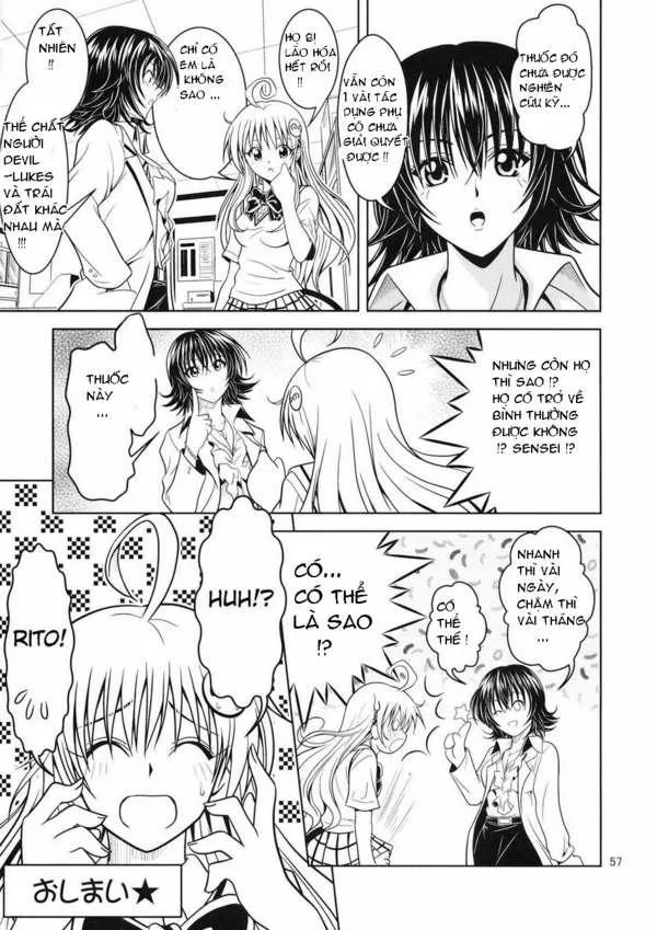 HentaiVN.net - Ảnh 51 - Anoko-tachi ga Taihen na Koto ni Nattemasu 2 (To Love-Ru) - Chap 1