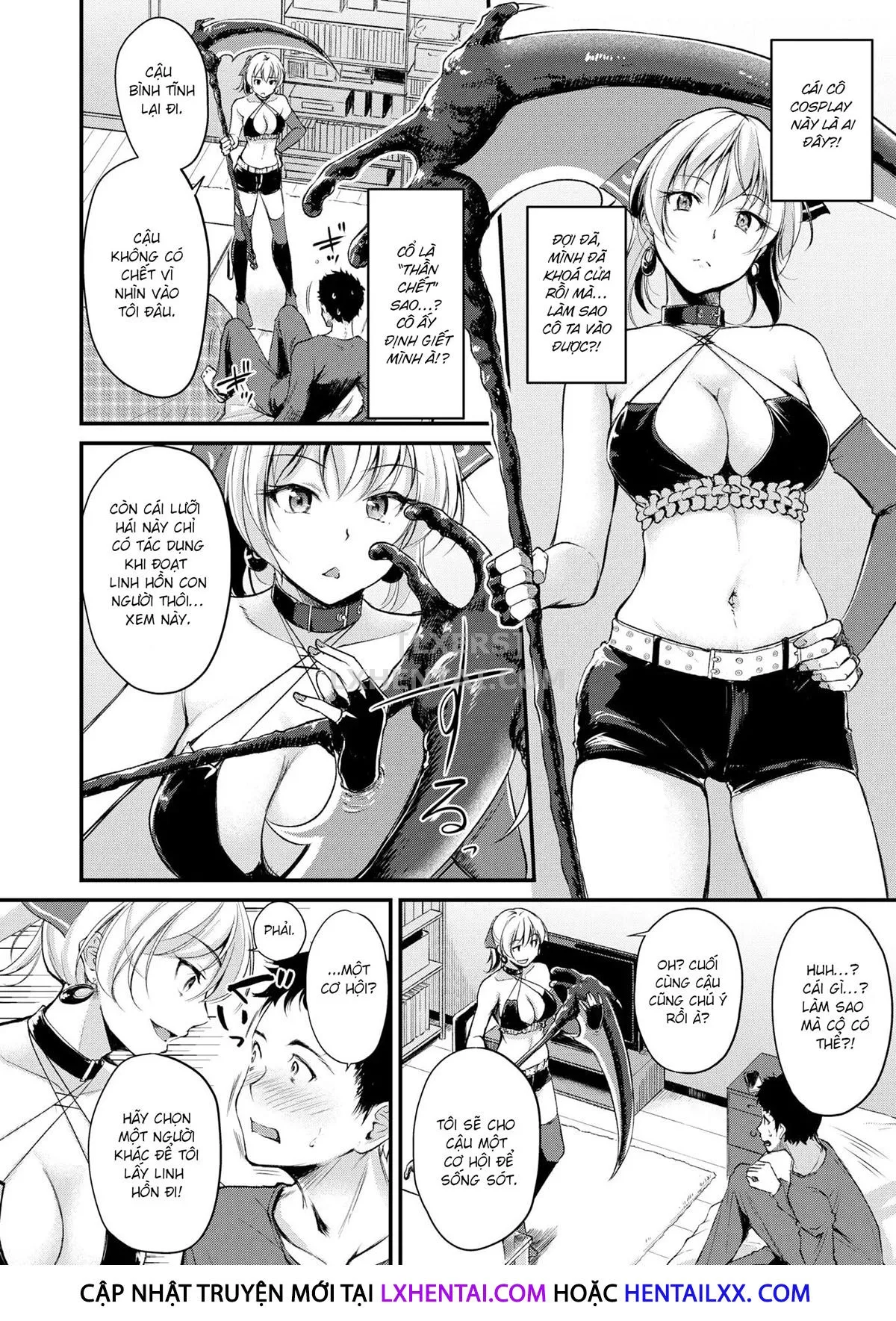 HentaiVN.net - Ảnh 3 - Game of Thanatos [Weekly Kairakuten 2021-01] - Chap 1