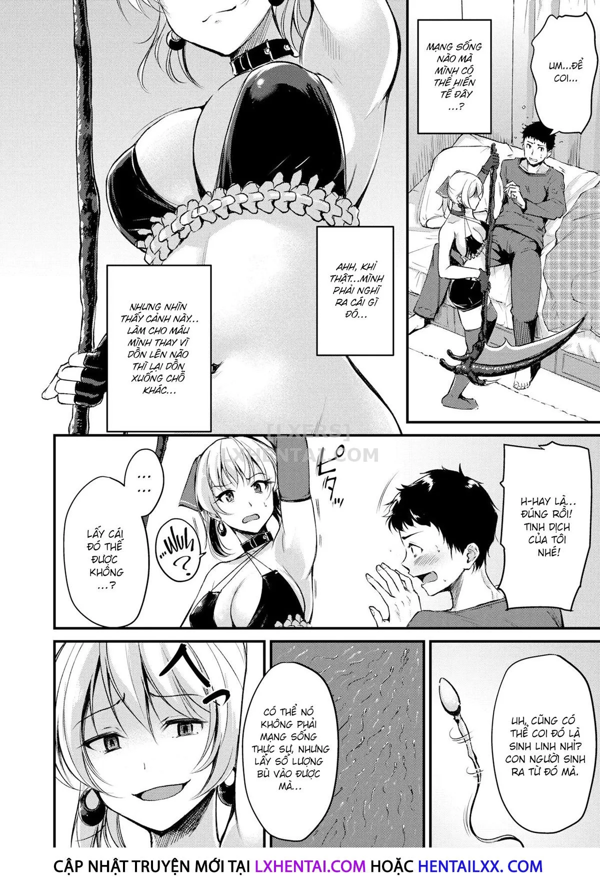 HentaiVN.net - Ảnh 5 - Game of Thanatos [Weekly Kairakuten 2021-01] - Chap 1