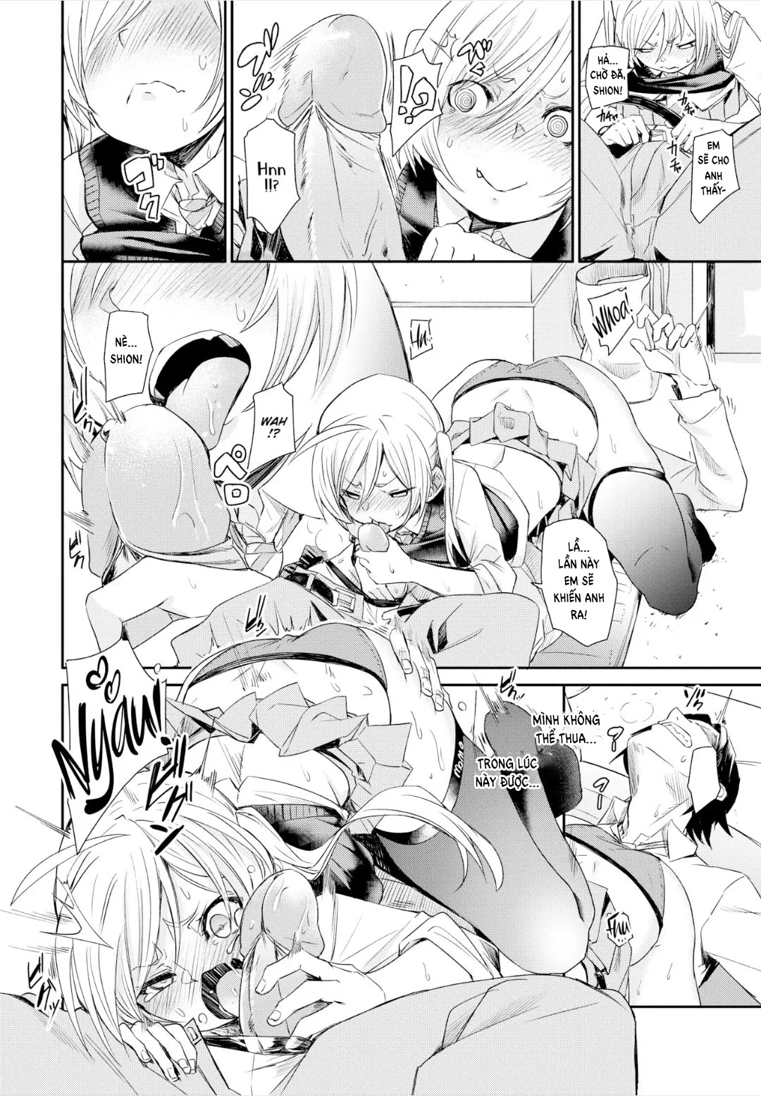 HentaiVN.net - Ảnh 10 - Danke! - Chap 1