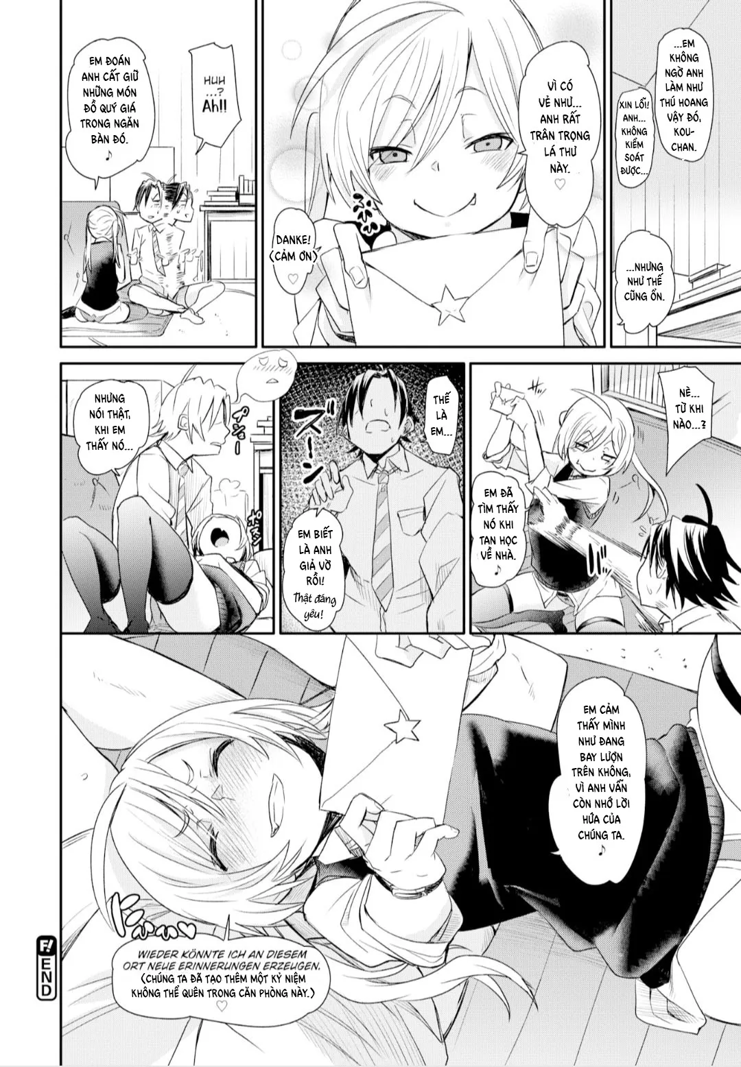 HentaiVN.net - Ảnh 22 - Danke! - Chap 1