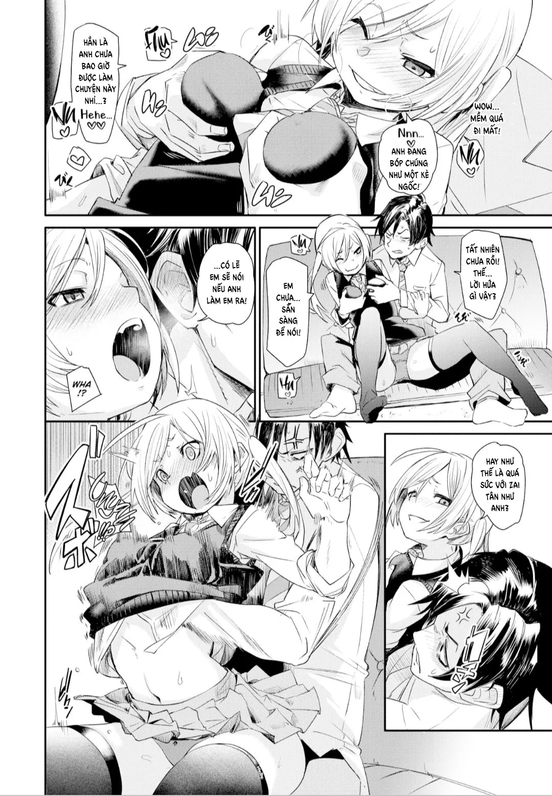 HentaiVN.net - Ảnh 6 - Danke! - Chap 1