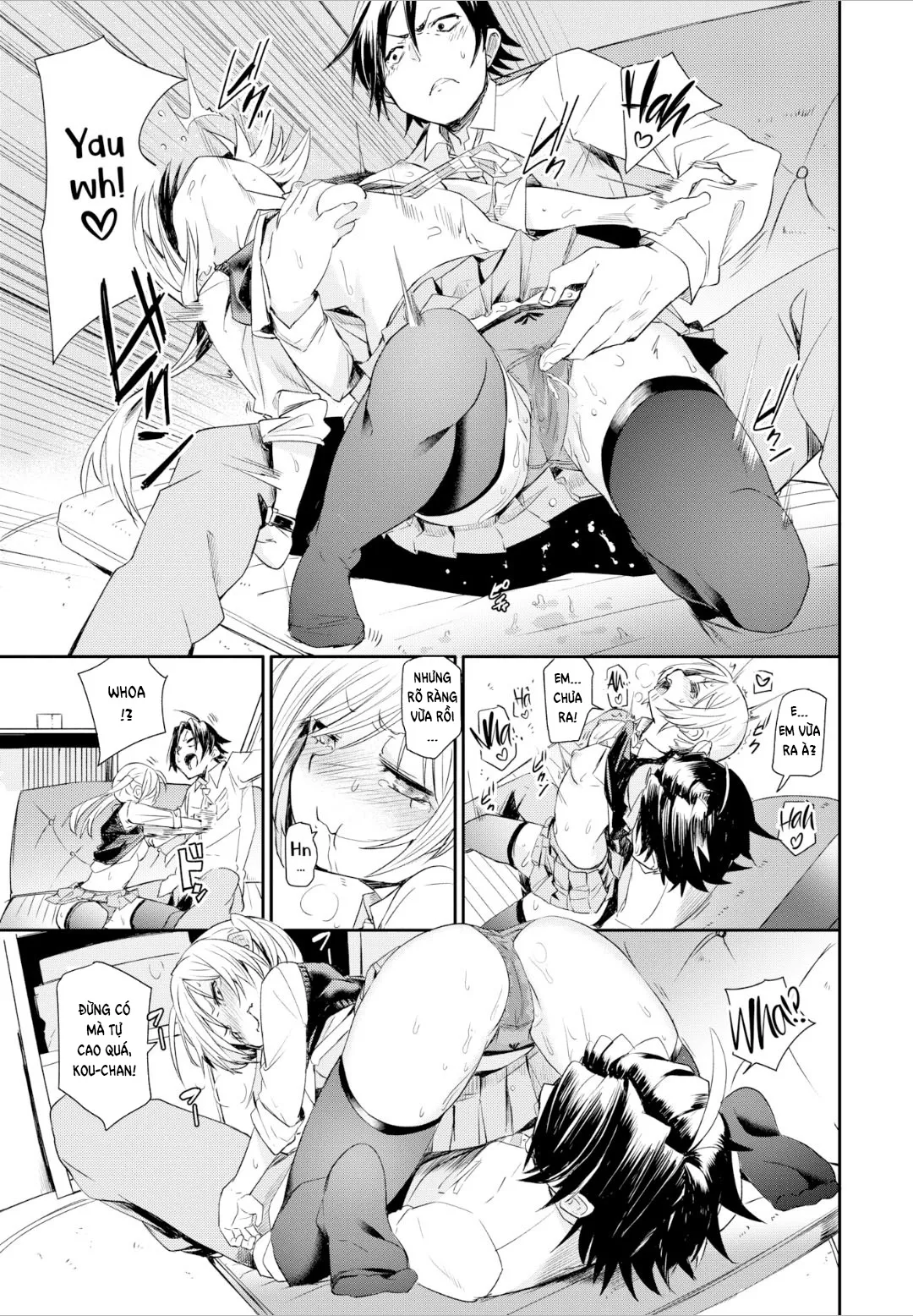 HentaiVN.net - Ảnh 9 - Danke! - Chap 1
