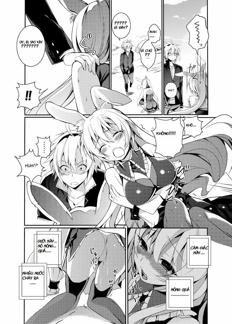 HentaiVN.net - Ảnh 4 - Kurousagi ga Erosugiru no ga Mondai da!! (Mondaiji-tachi ga Isekai kara Kuru Sou Desu yo?) - Chap 1