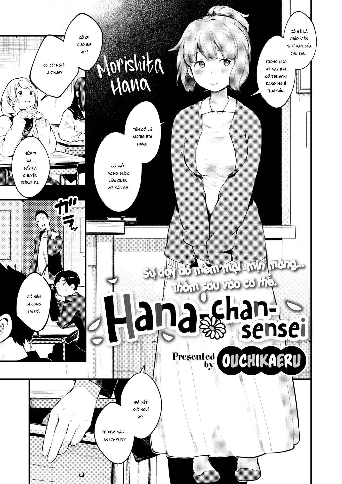 HentaiVN.net - Ảnh 3 - Bài giảng ngọt ngào của Hana-chan sensei. - Chap 1
