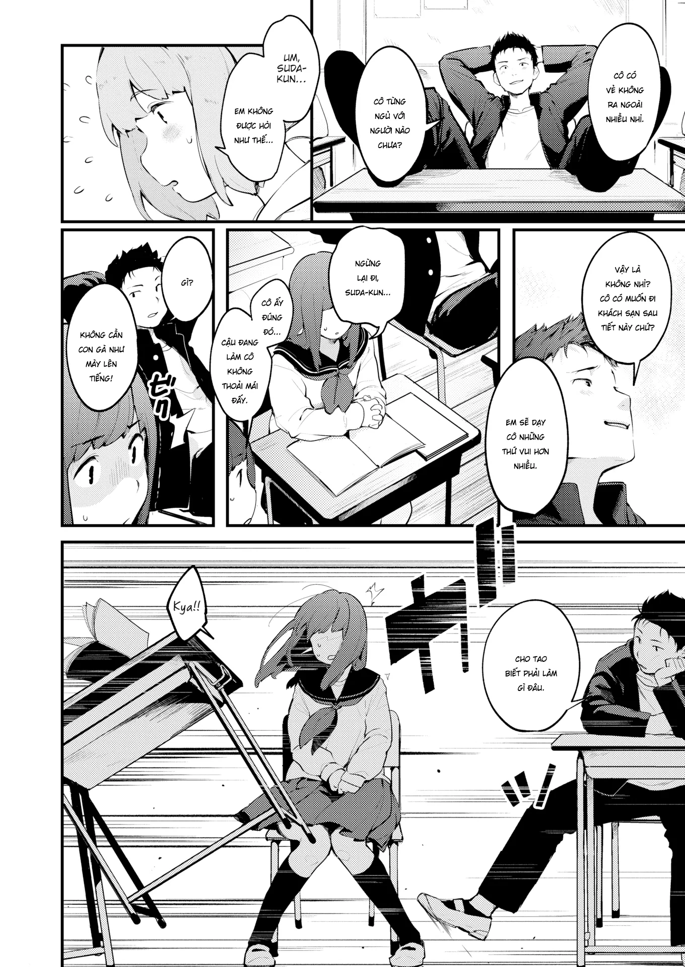 HentaiVN.net - Ảnh 4 - Bài giảng ngọt ngào của Hana-chan sensei. - Chap 1