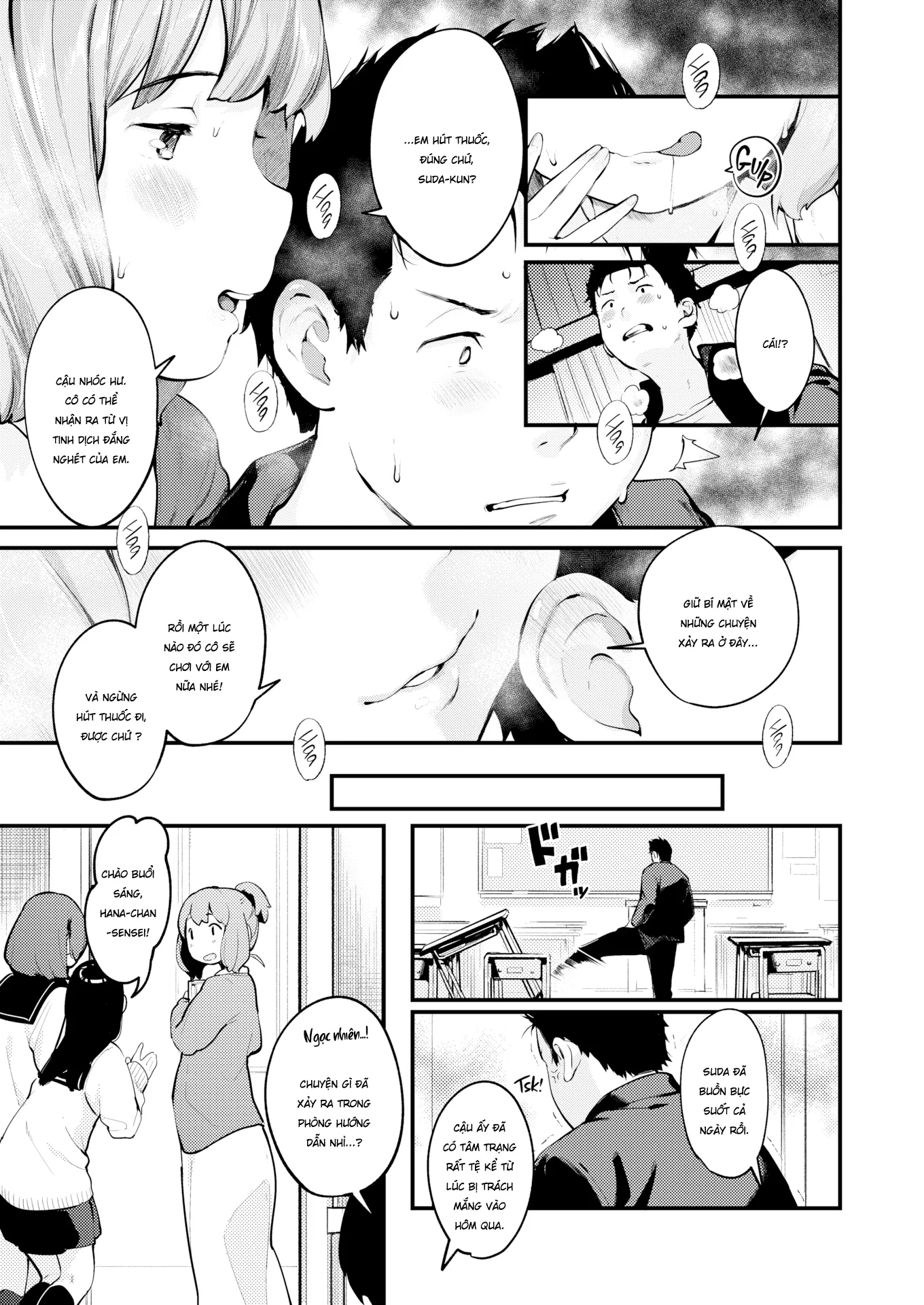 HentaiVN.net - Ảnh 9 - Bài giảng ngọt ngào của Hana-chan sensei. - Chap 1