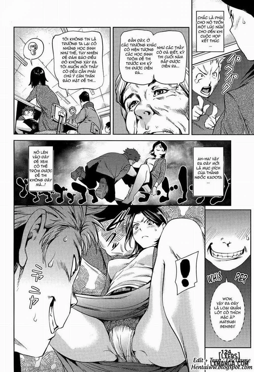 HentaiVN.net - Ảnh 6 - Welcome To The Staff Room - Chap 1