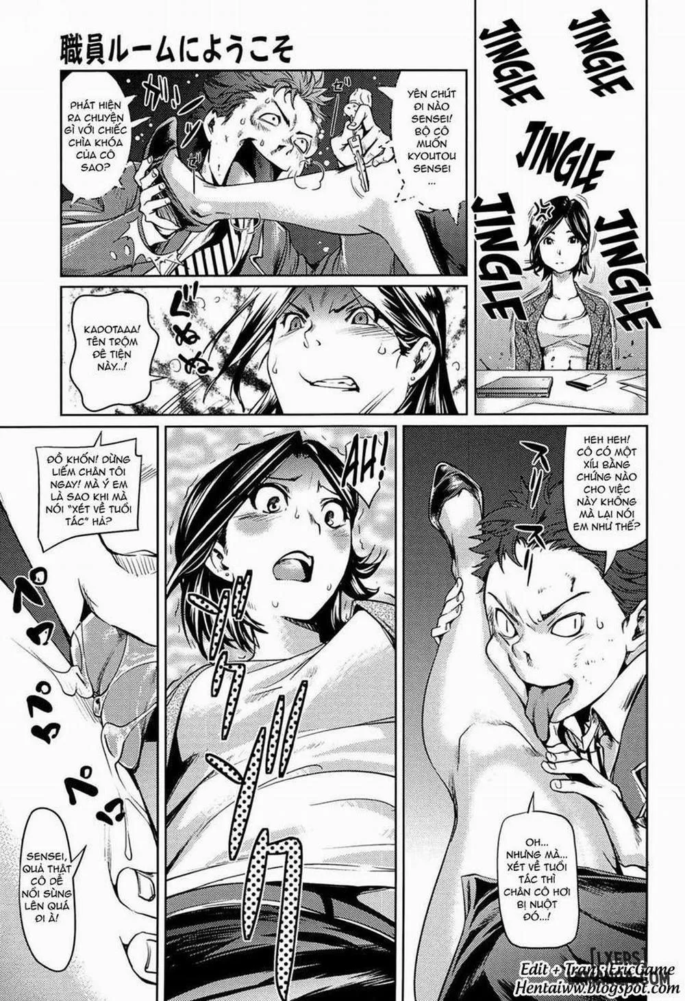 HentaiVN.net - Ảnh 7 - Welcome To The Staff Room - Chap 1