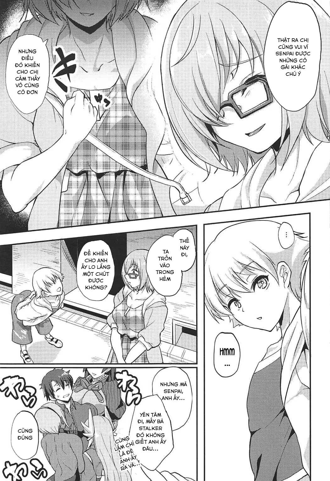 HentaiVN.net - Ảnh 4 - Senpai Minaide (Fate/Grand Order) - Chap 1