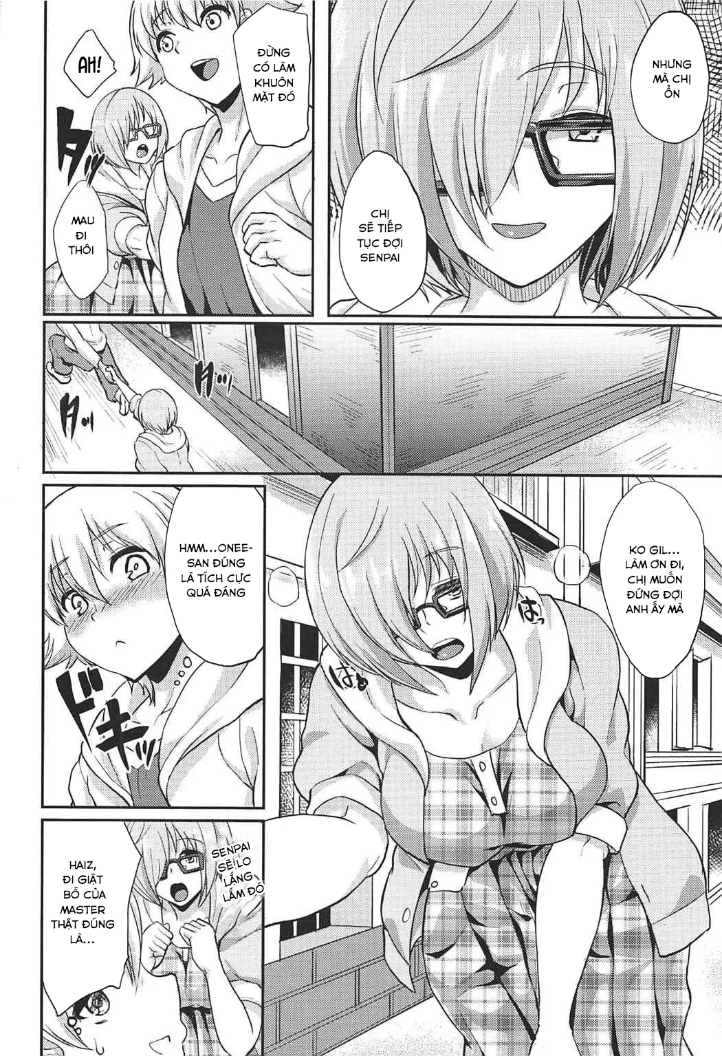 HentaiVN.net - Ảnh 5 - Senpai Minaide (Fate/Grand Order) - Chap 1