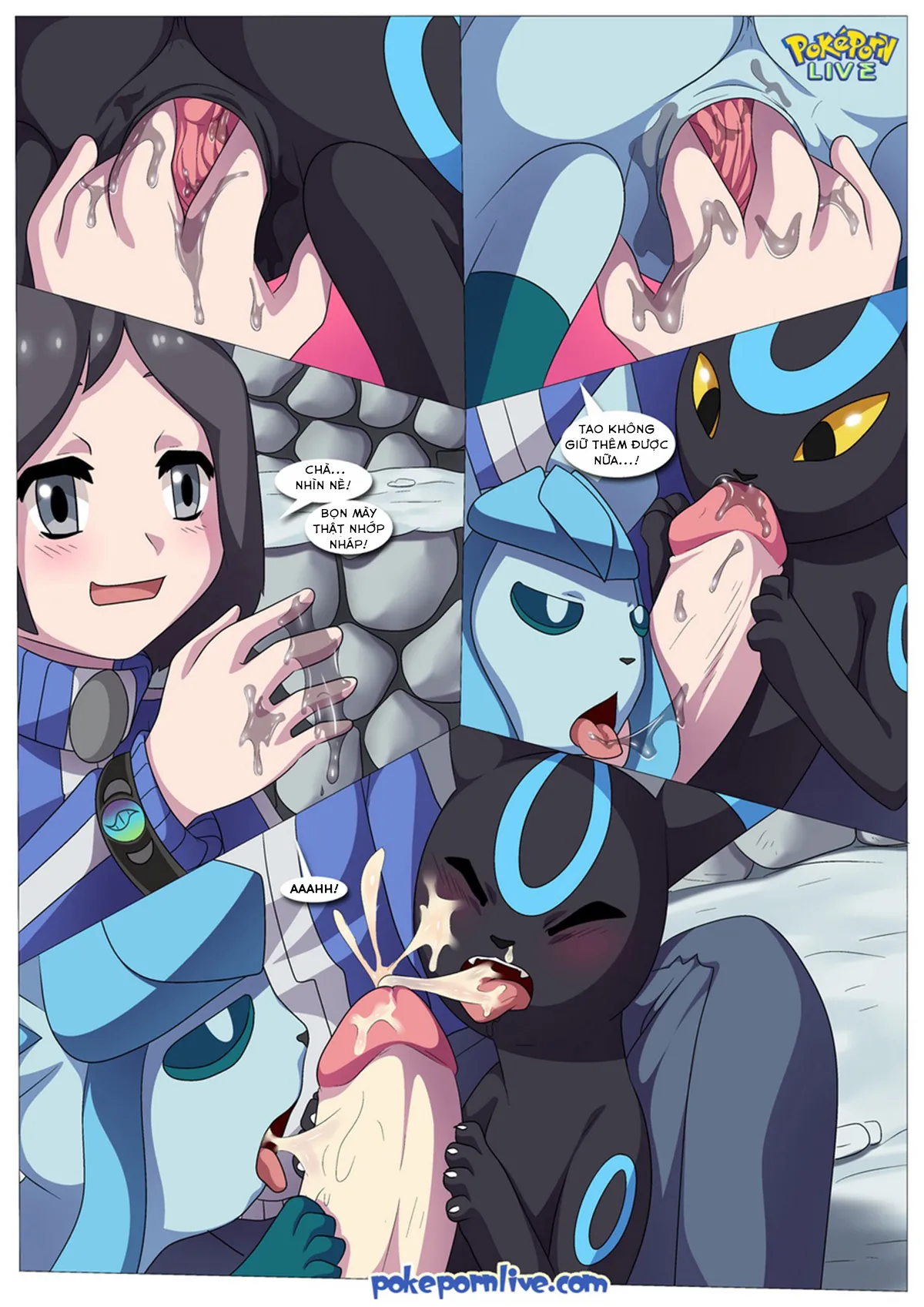 HentaiVN.net - Ảnh 14 - Calem's Cold Night - Chap 1