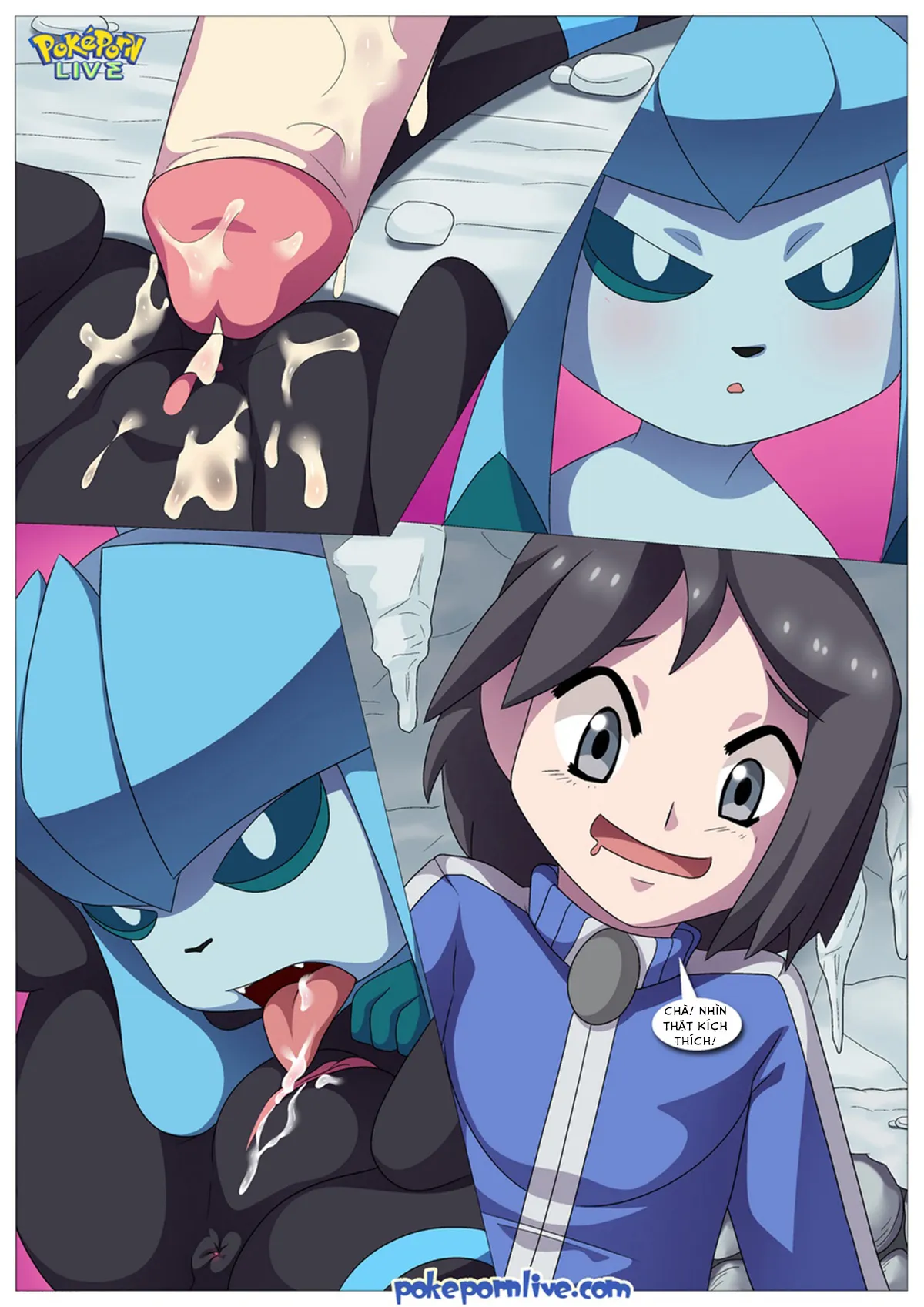 HentaiVN.net - Ảnh 17 - Calem's Cold Night - Chap 1