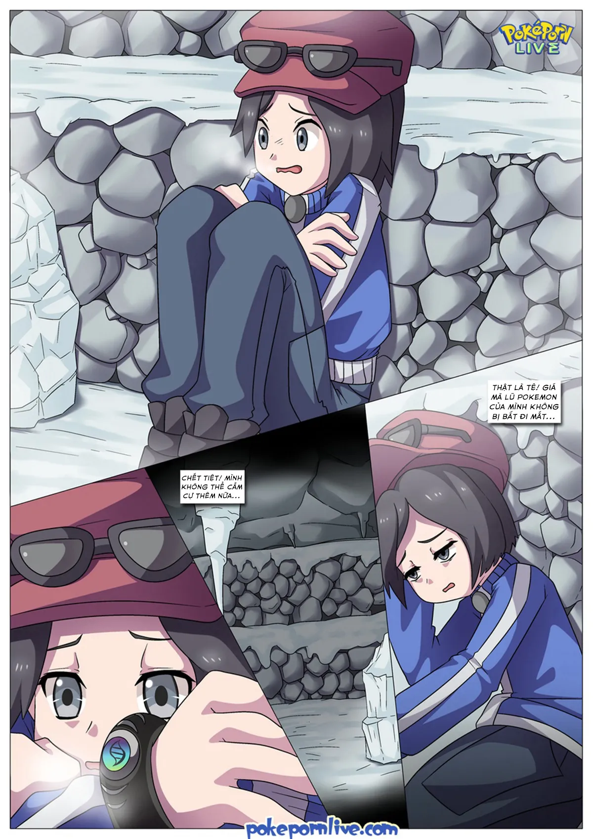 HentaiVN.net - Ảnh 3 - Calem's Cold Night - Chap 1