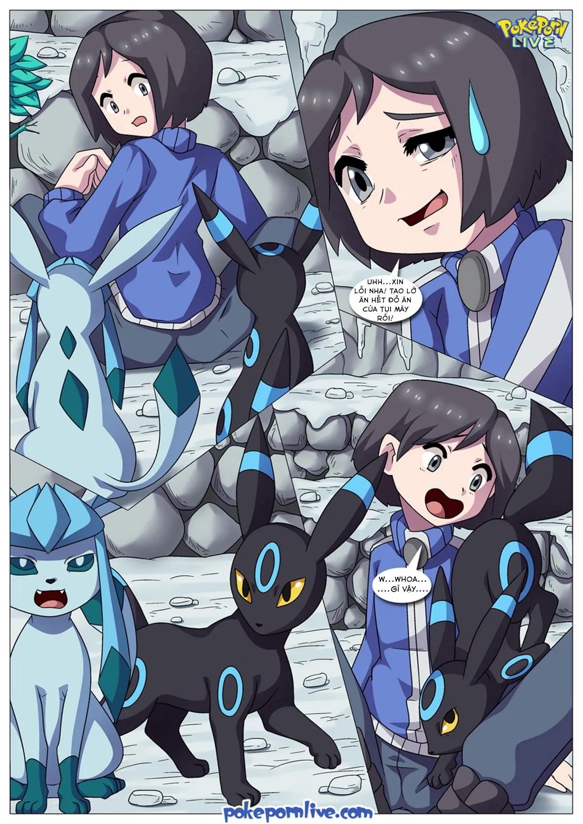 HentaiVN.net - Ảnh 7 - Calem's Cold Night - Chap 1