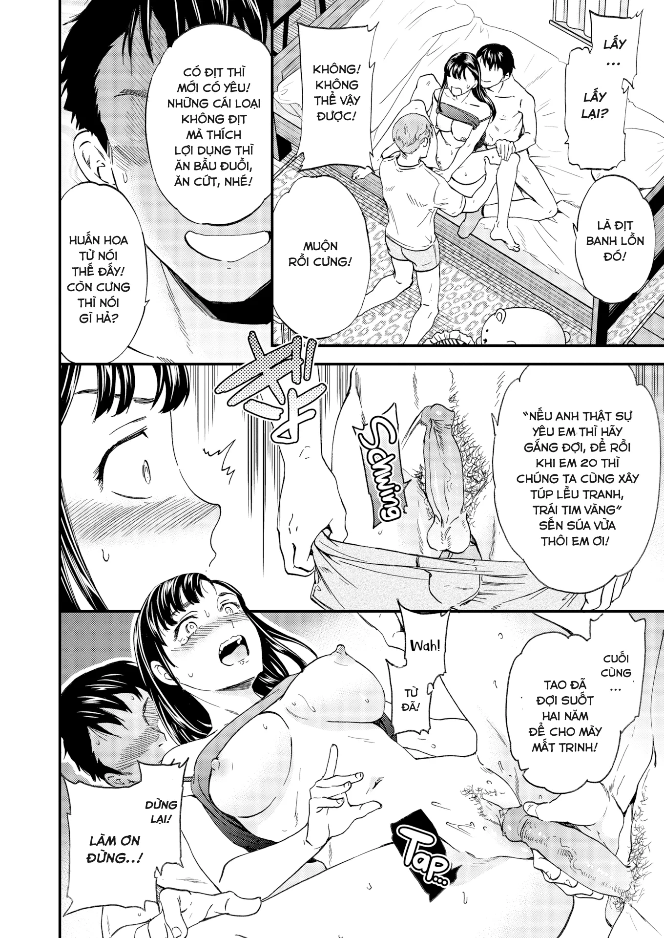 HentaiVN.net - Ảnh 8 - Bữa tiệc sinh nhật [Birthday Party] - Chap 1