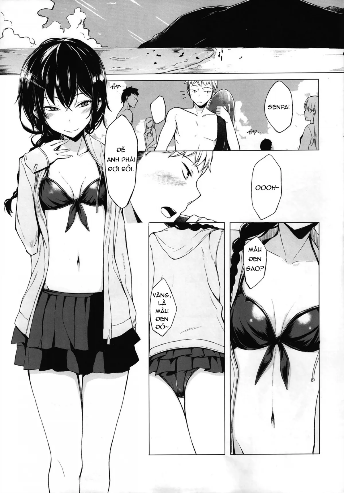 HentaiVN.net - Ảnh 4 - Kouhai-chan ni Eroi Koto Sareru Hon 4 - Chap 1