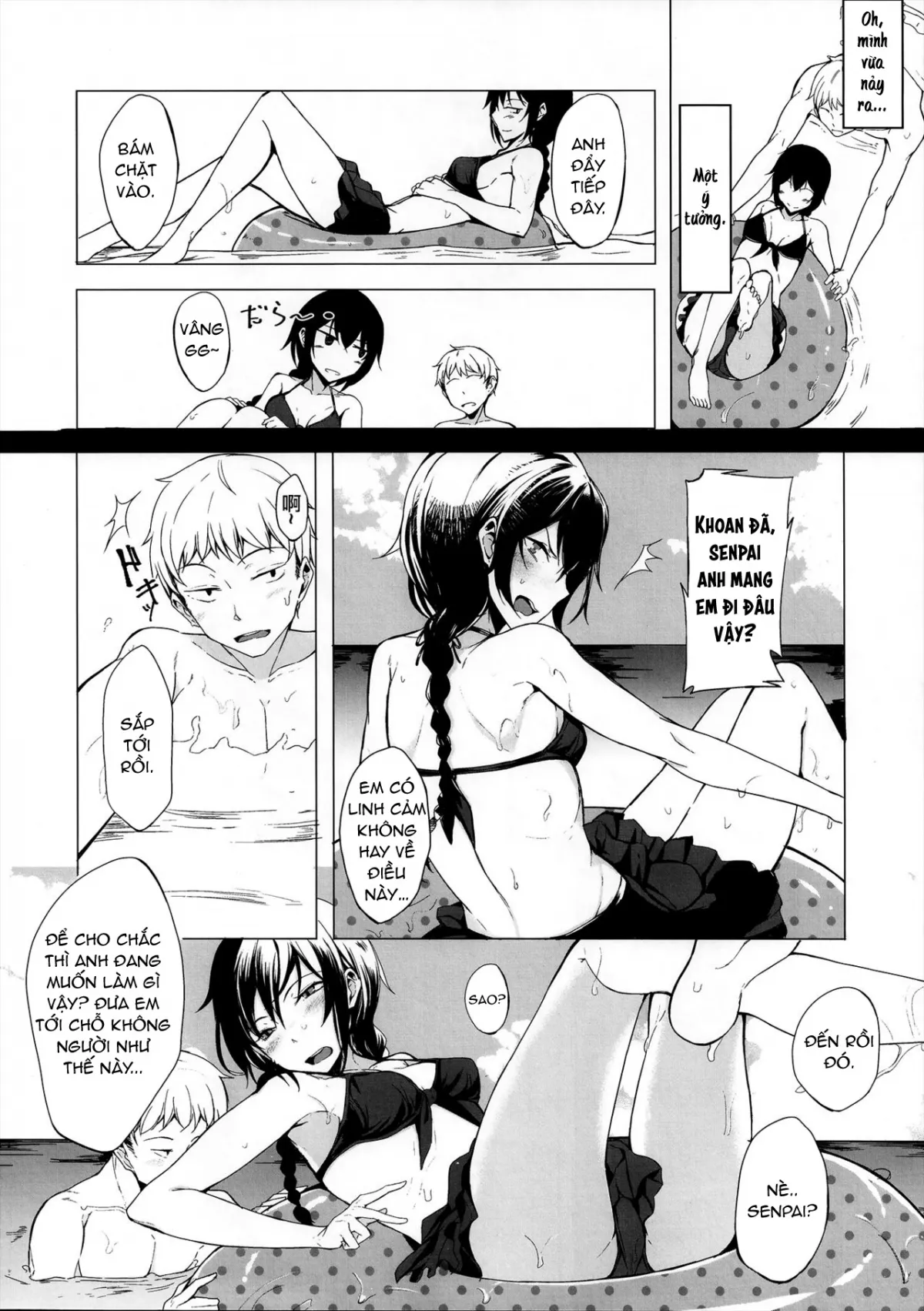 HentaiVN.net - Ảnh 7 - Kouhai-chan ni Eroi Koto Sareru Hon 4 - Chap 1