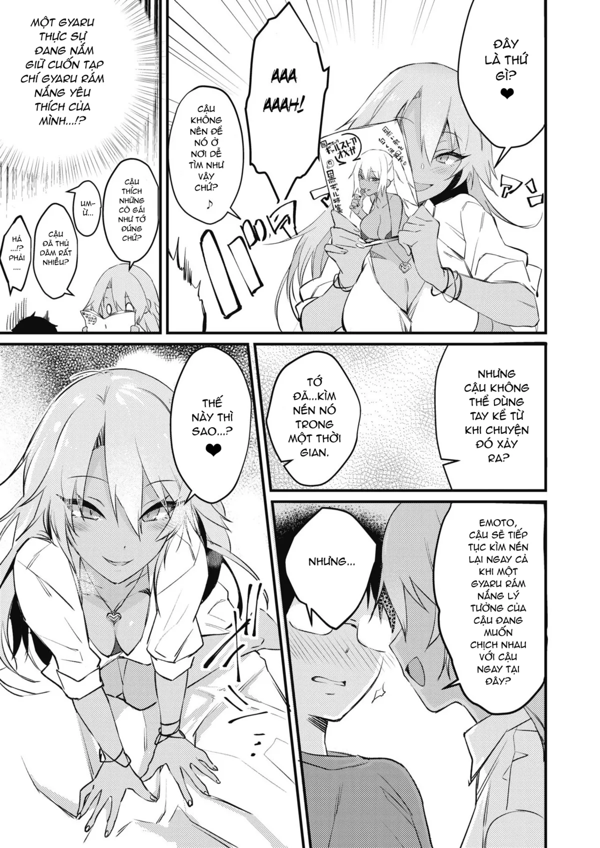 HentaiVN.net - Ảnh 4 - Kuro Gal wa Otaku ni Yasashii [黒ギャルはオタクに優しい] - Chap 1