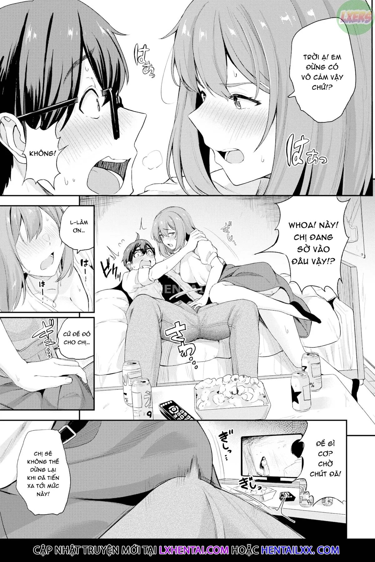HentaiVN.net - Ảnh 6 - Senpai to Late Show - Chap 1