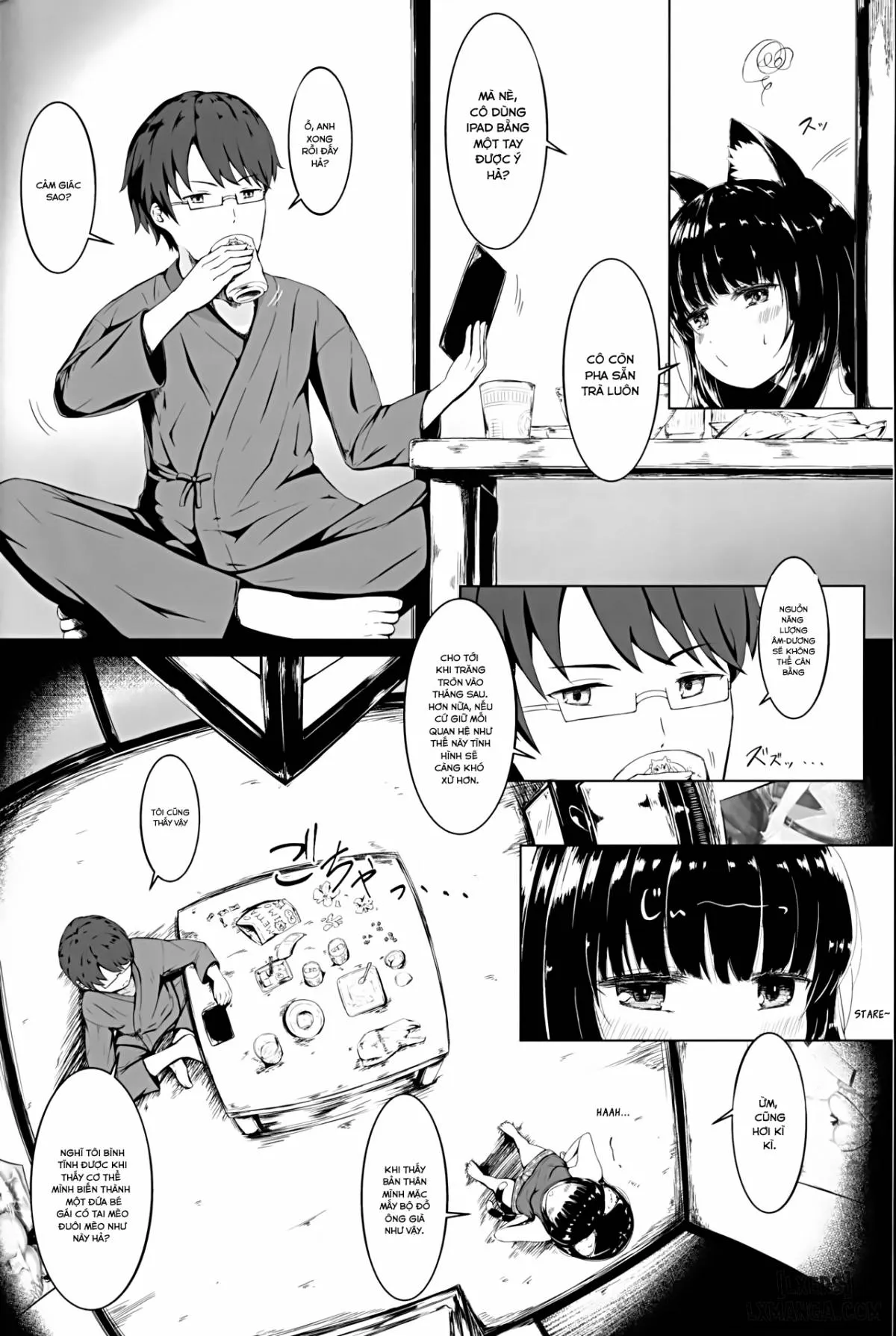 HentaiVN.net - Ảnh 5 - Nekomata Beginner 2-kame - Chap 1