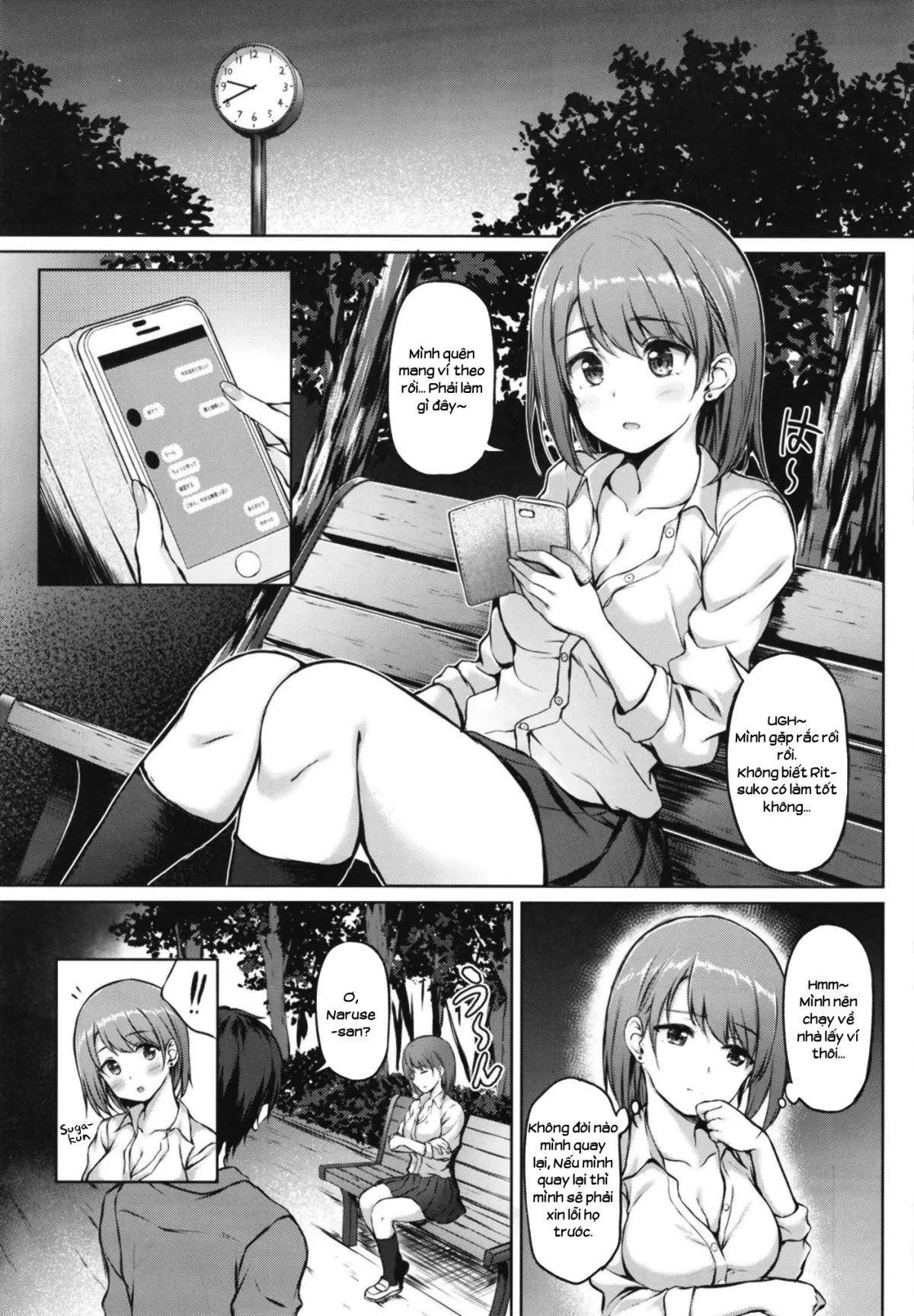 HentaiVN.net - Ảnh 3 - Cho gái ở nhờ [Iede Shoujo no Naruse-san] - Chap 1