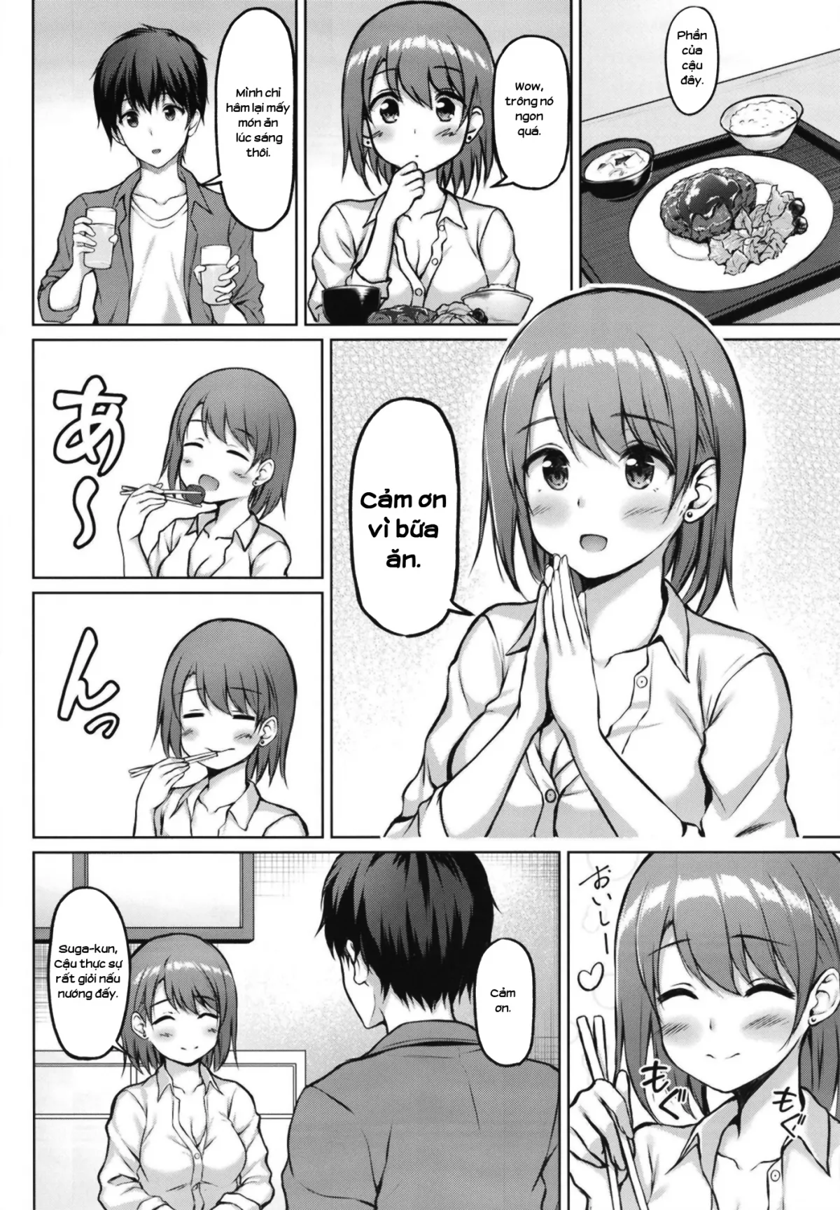 HentaiVN.net - Ảnh 6 - Cho gái ở nhờ [Iede Shoujo no Naruse-san] - Chap 1