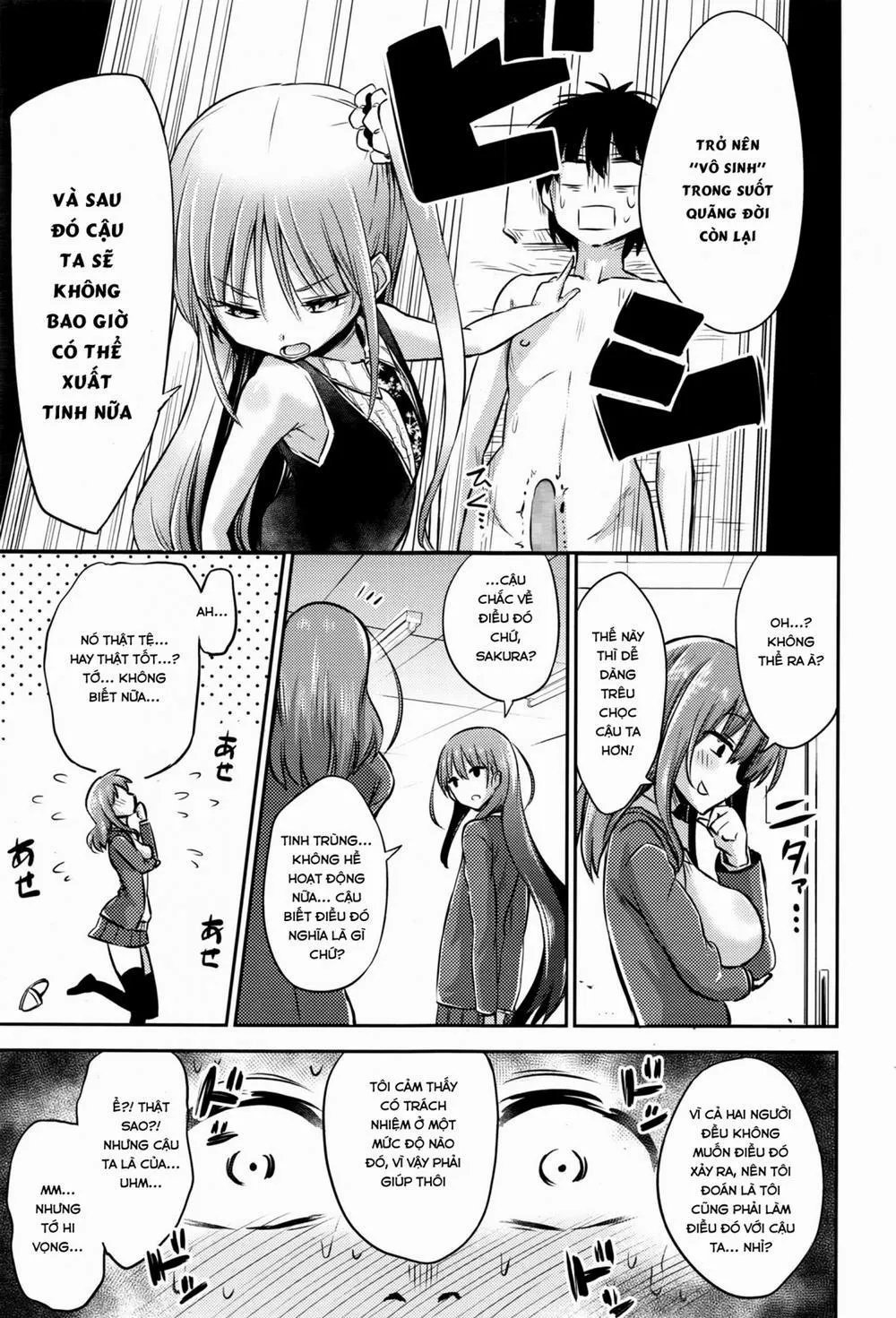 HentaiVN.net - Ảnh 3 - It Seems My Senpai, President, and Sensei Managed Me - Chap 1