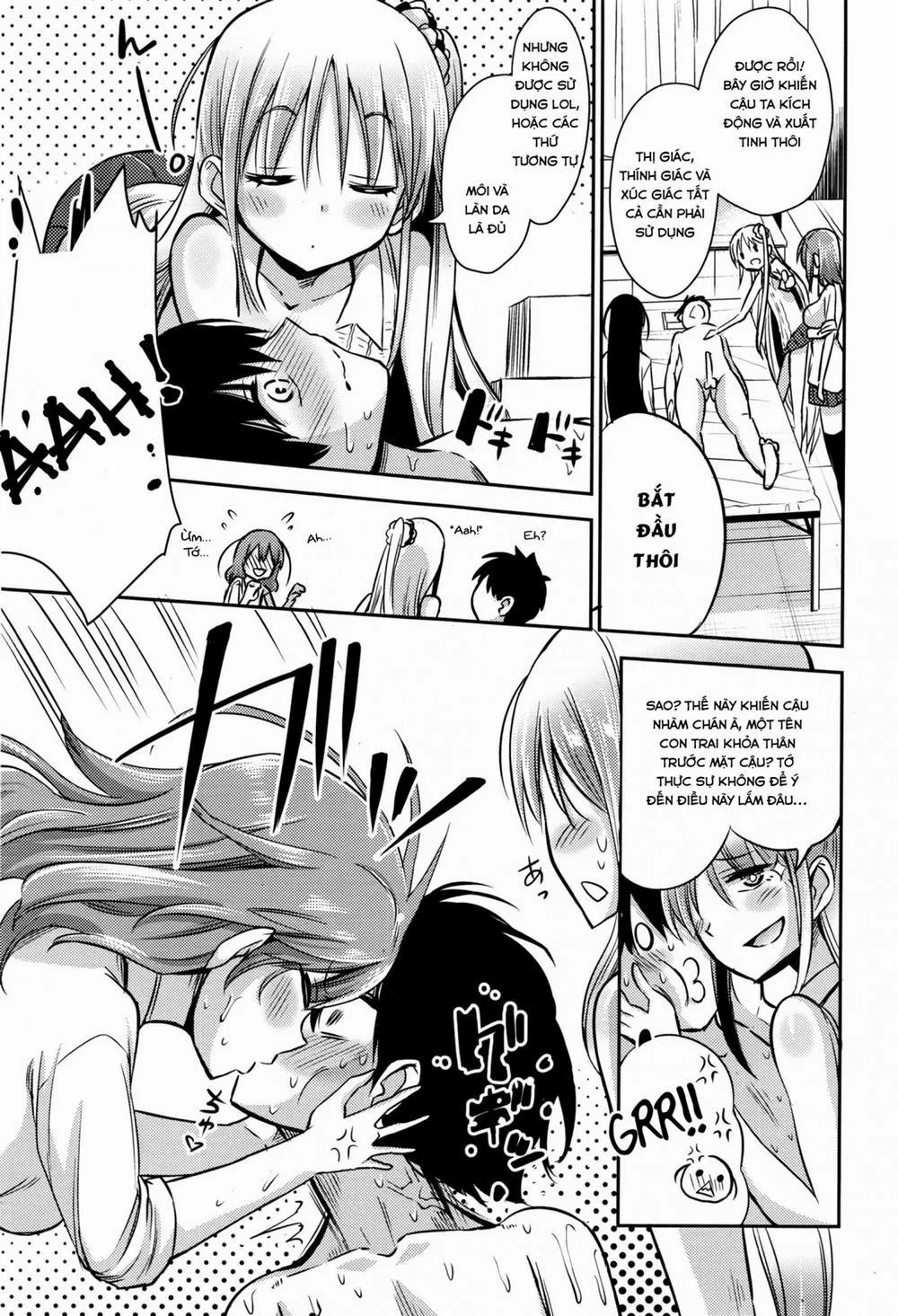 HentaiVN.net - Ảnh 5 - It Seems My Senpai, President, and Sensei Managed Me - Chap 1