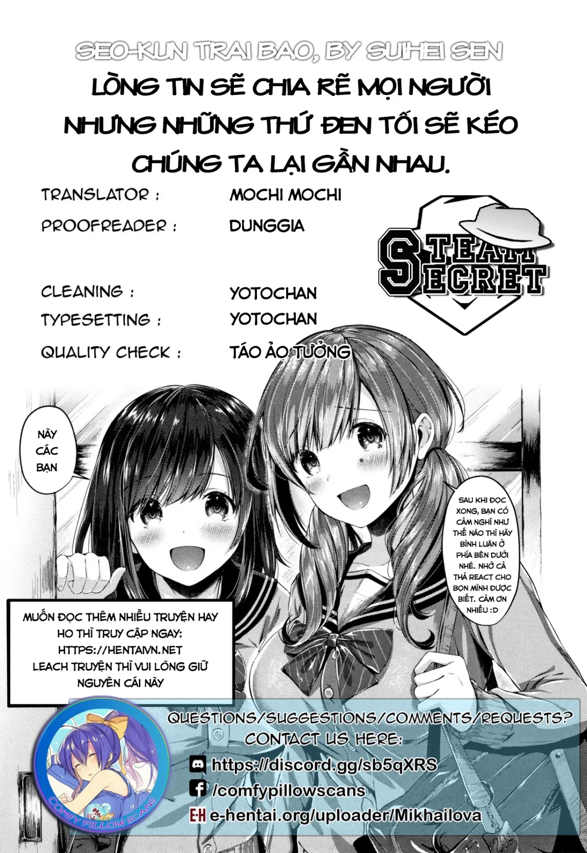 HentaiVN.net - Ảnh 25 - Seo-kun Trai Bao [Saseo no Seo-kun; Slutty Seo-kun] - Chap 1