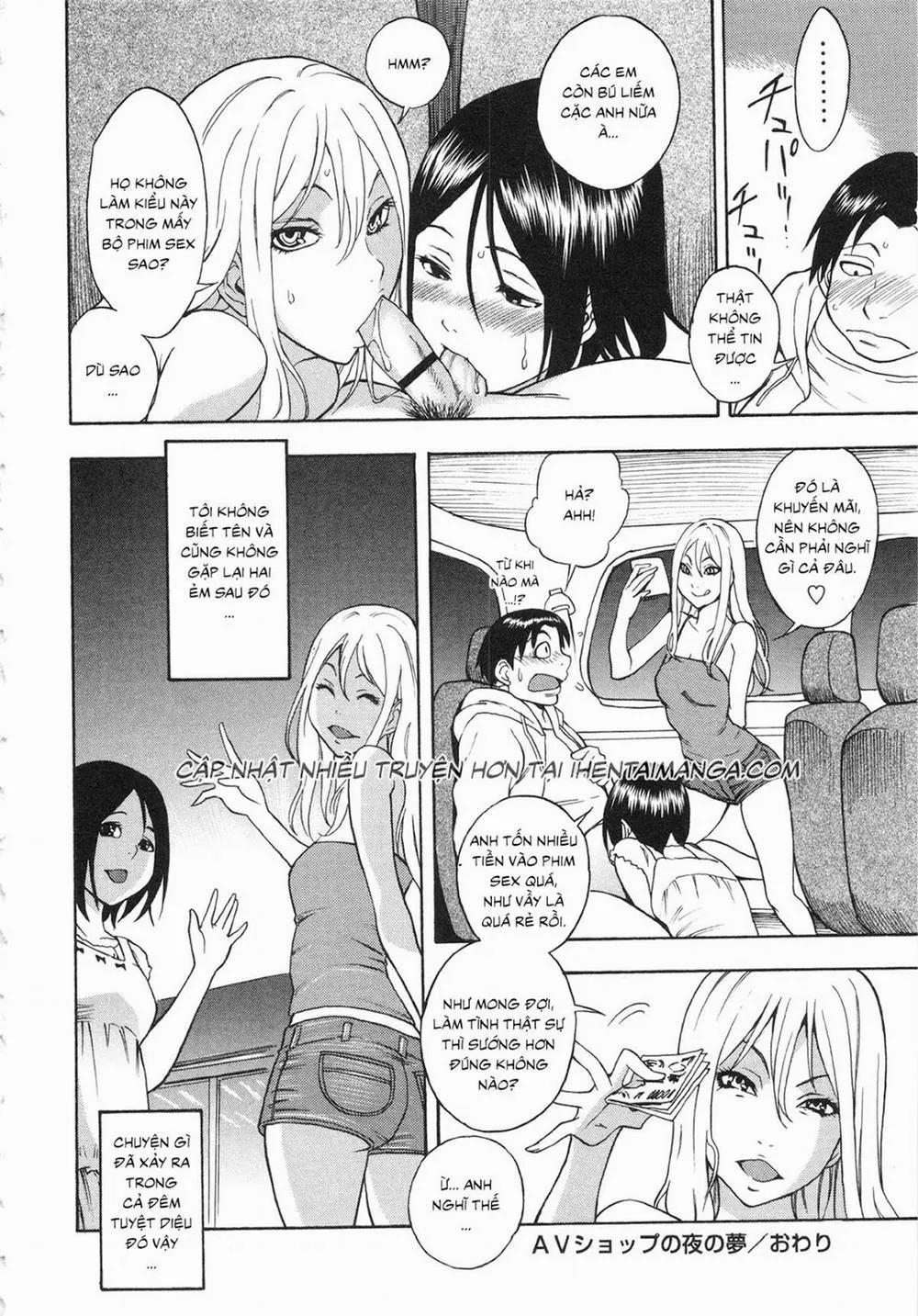 HentaiVN.net - Ảnh 16 - AV Shop no Yoru no Yume - Chap 1