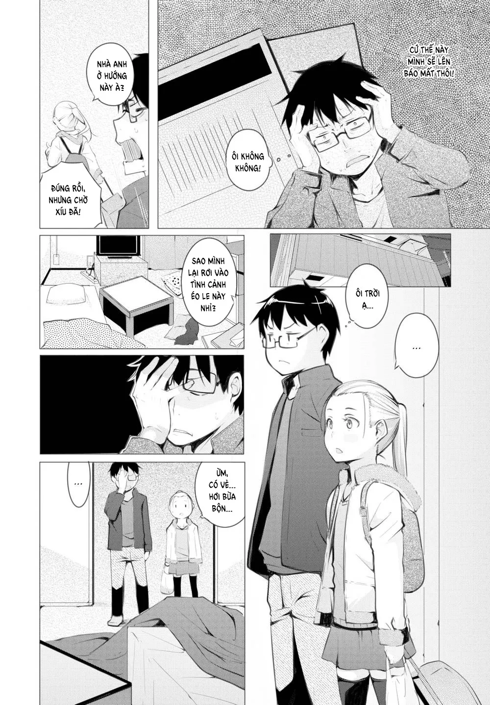HentaiVN.net - Ảnh 4 - Couch Surfer’s Rhapsody - Chap 1