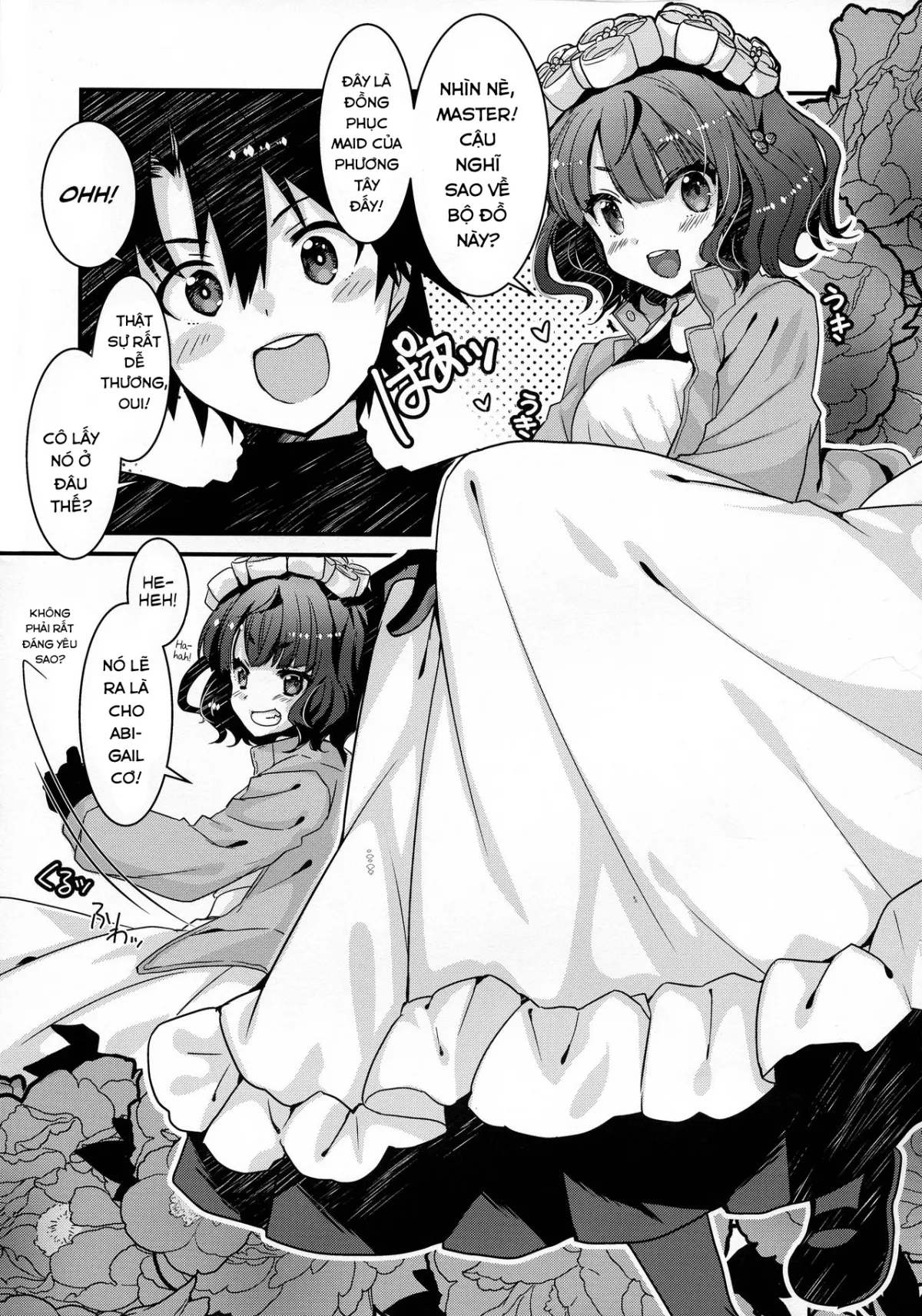 HentaiVN.net - Ảnh 3 - Maid Oui-san to Icha Love Sukebe Suru Hon [メイドお栄さんとイチャラブスケベする本] - Chap 1